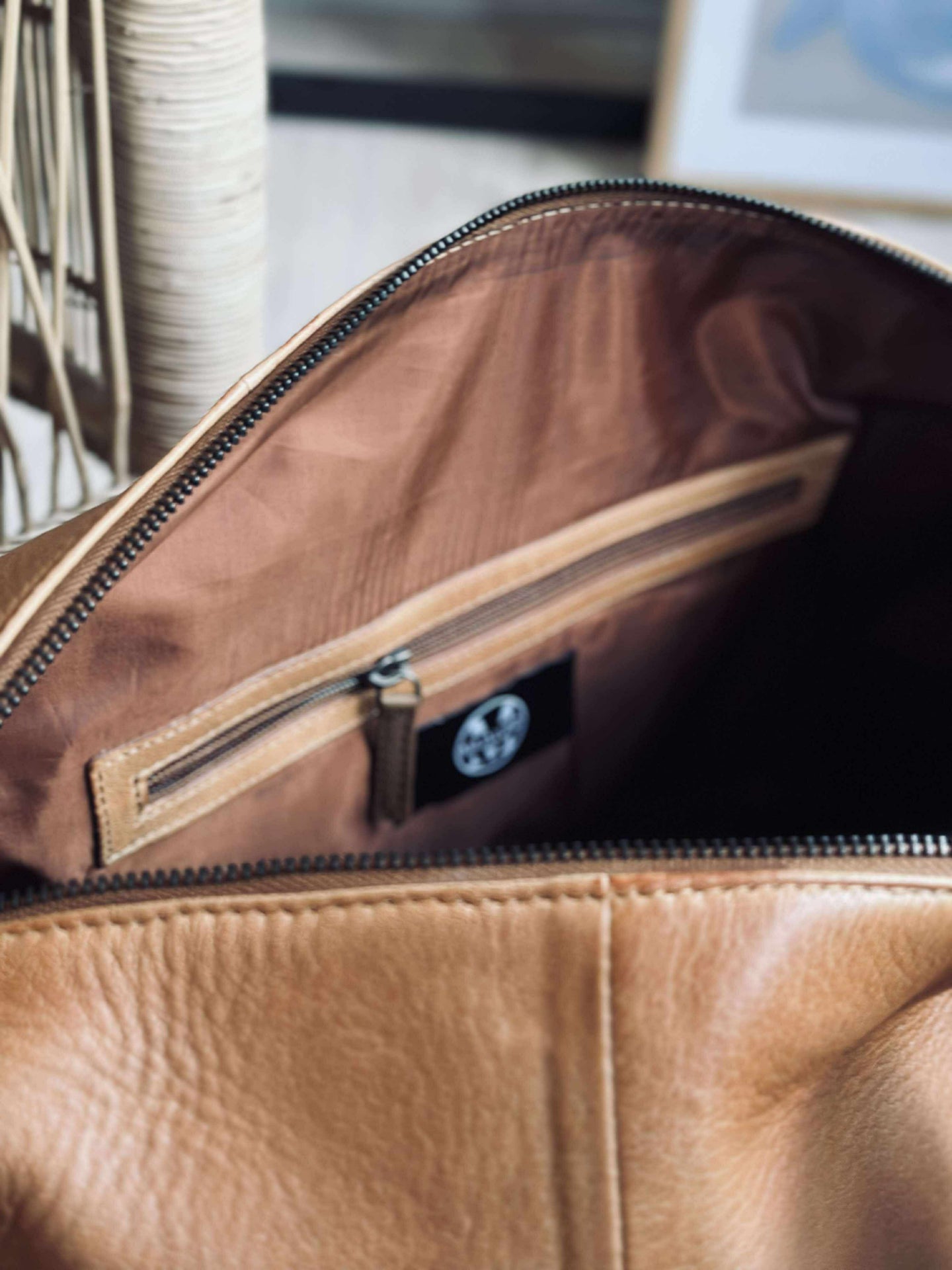 Weekender-Tasche Baily Cognac