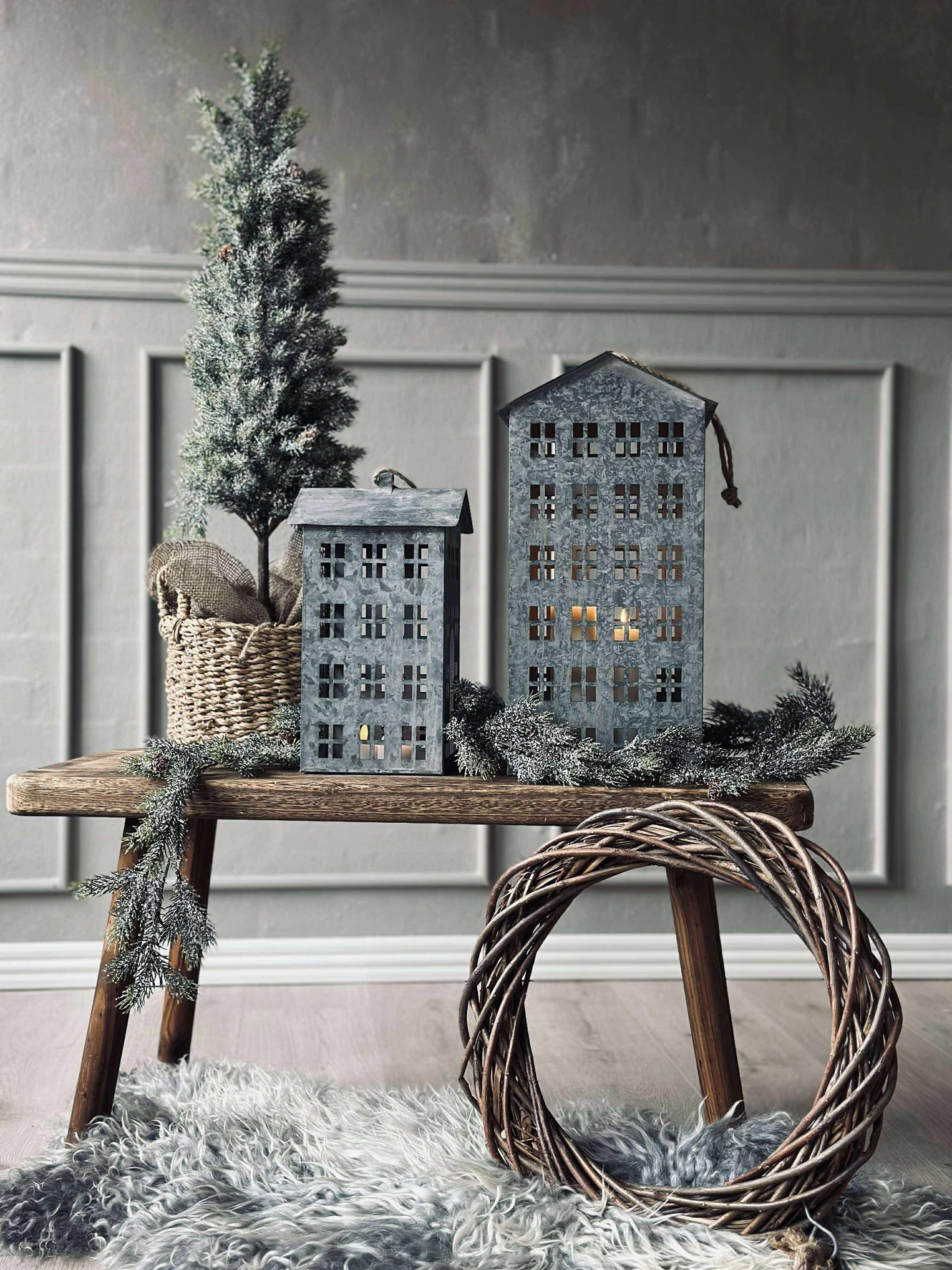 Laternenhaus 40 cm.