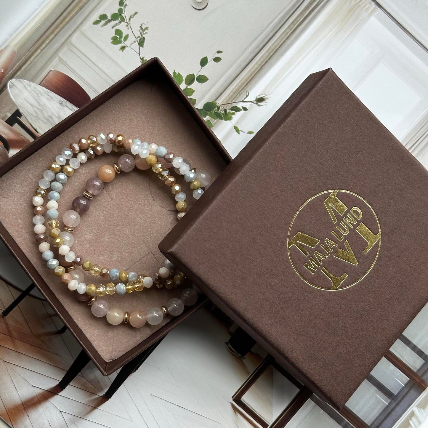 Armband Luna Blush Mix – Set mit 3 Stück