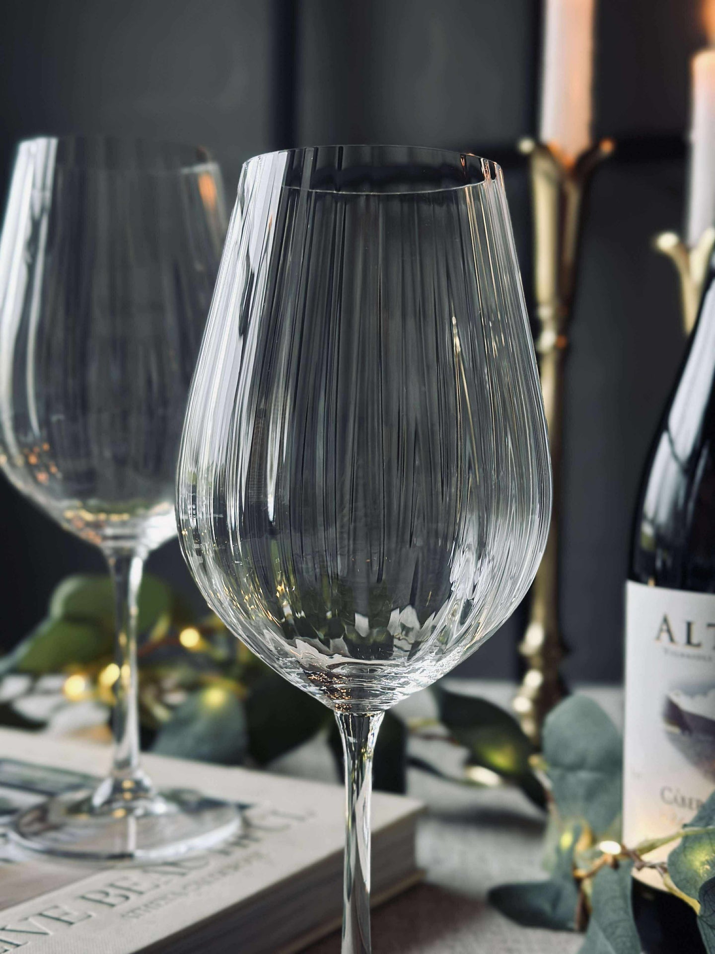 Weingläser Rotwein CRYSTAL - Set mit 4 Stk.