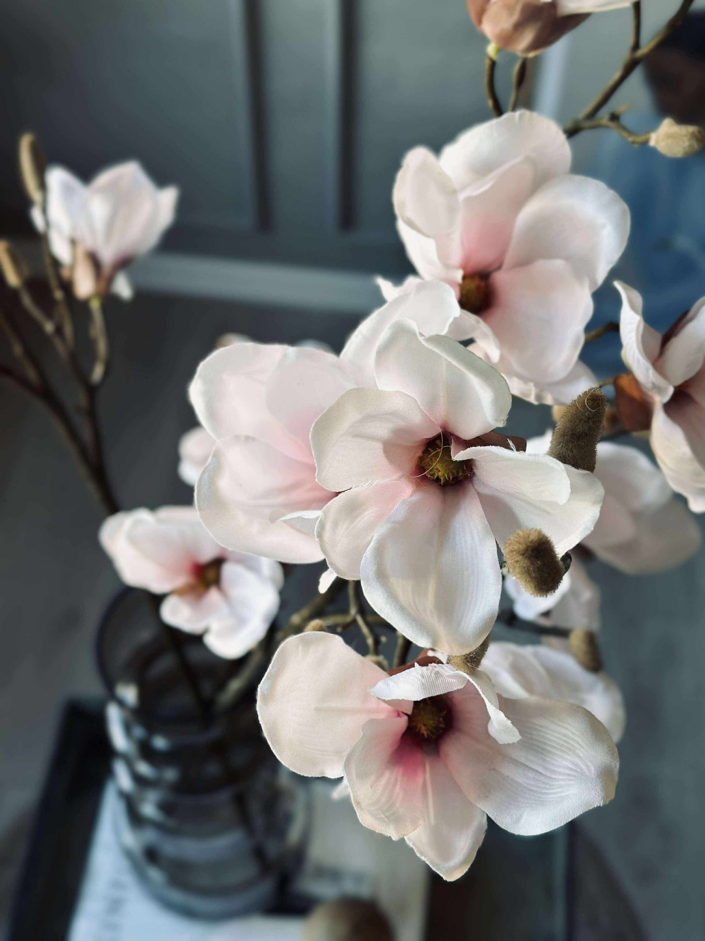 Magnolienzweig Pink - 92cm