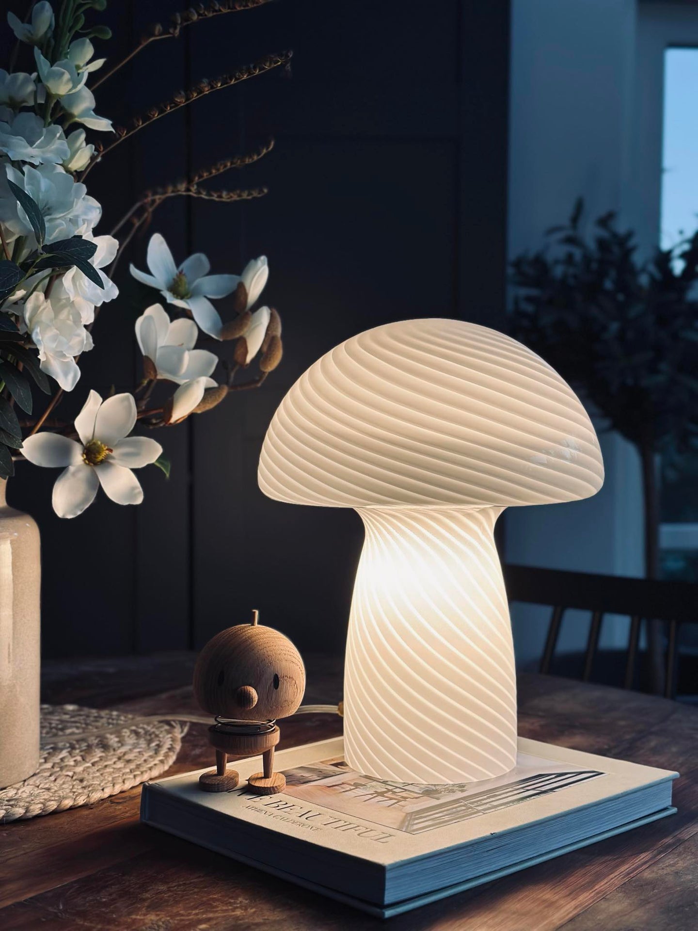 Mushroom Elsa - Weiß 32 cm