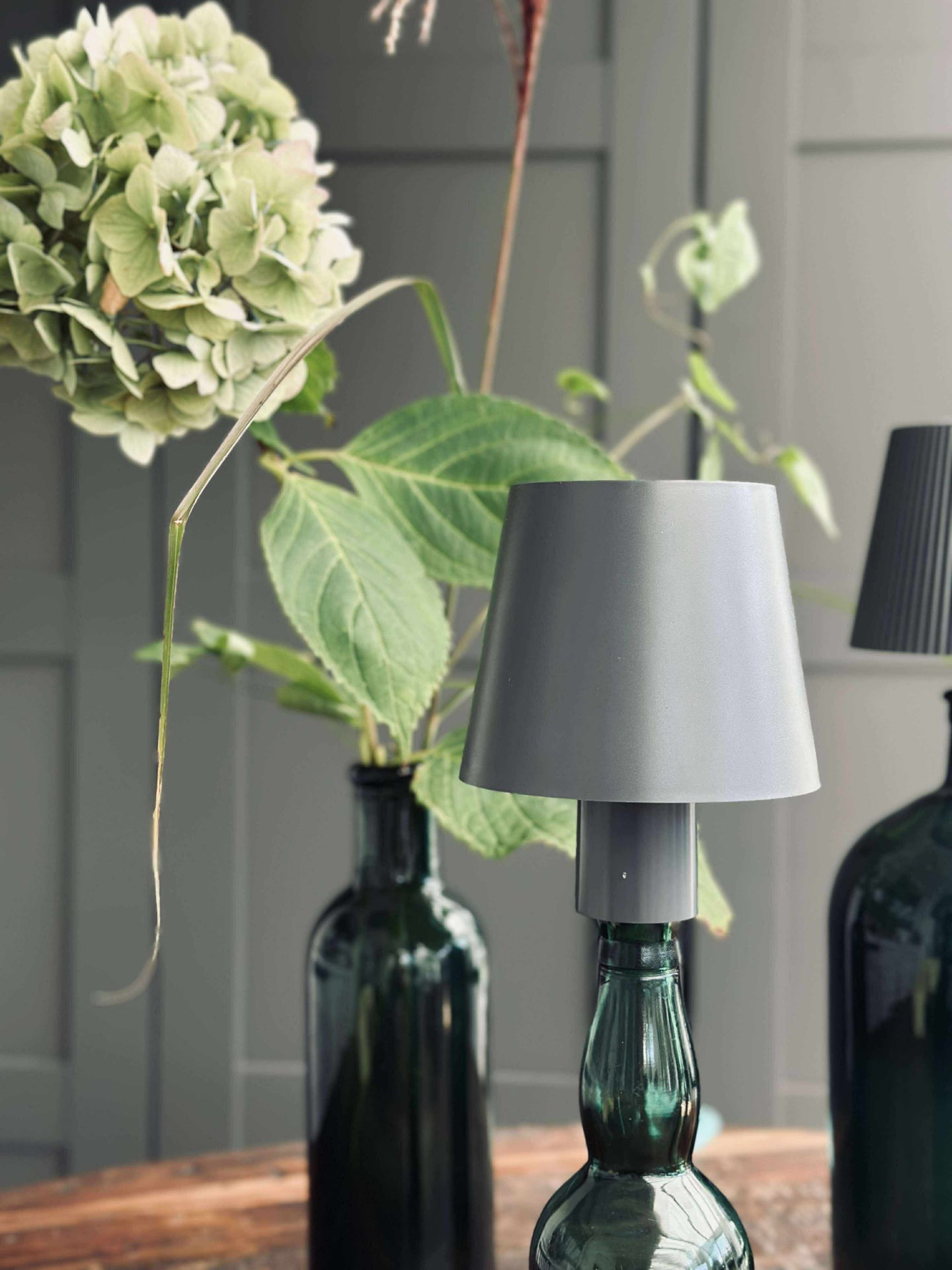 LED-Lampe für Weinflasche - Grau MIX