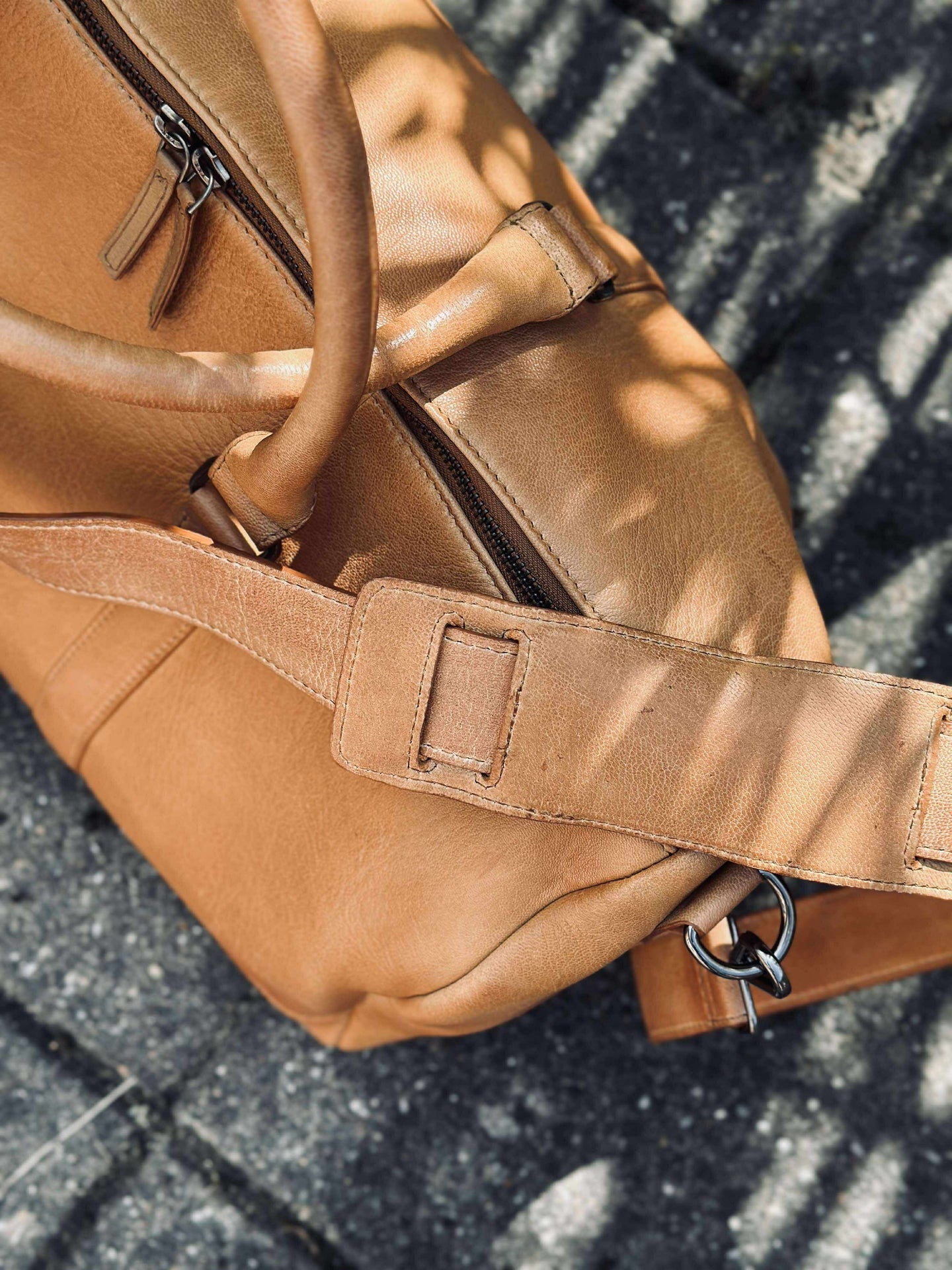 Weekender-Tasche Baily Cognac