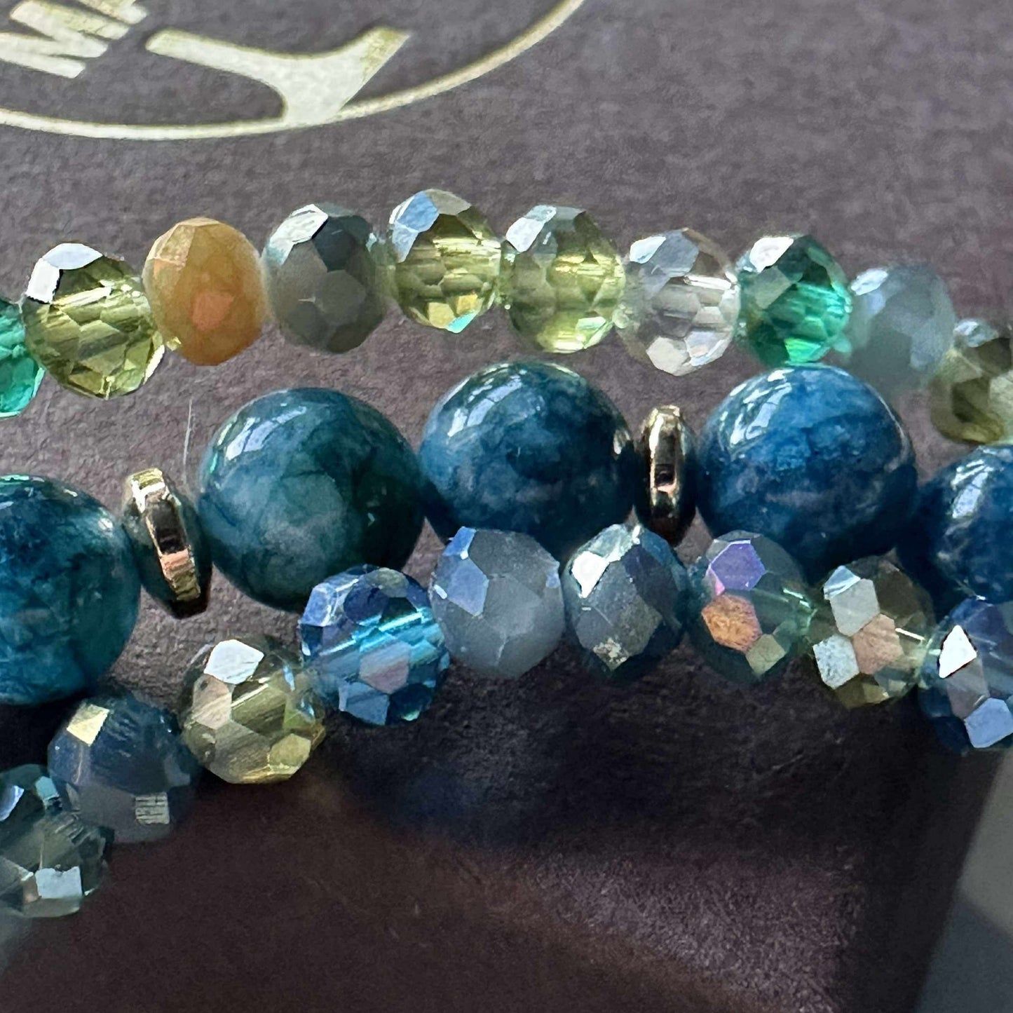 Armband Luna Sea Green – Set mit 3 Stück