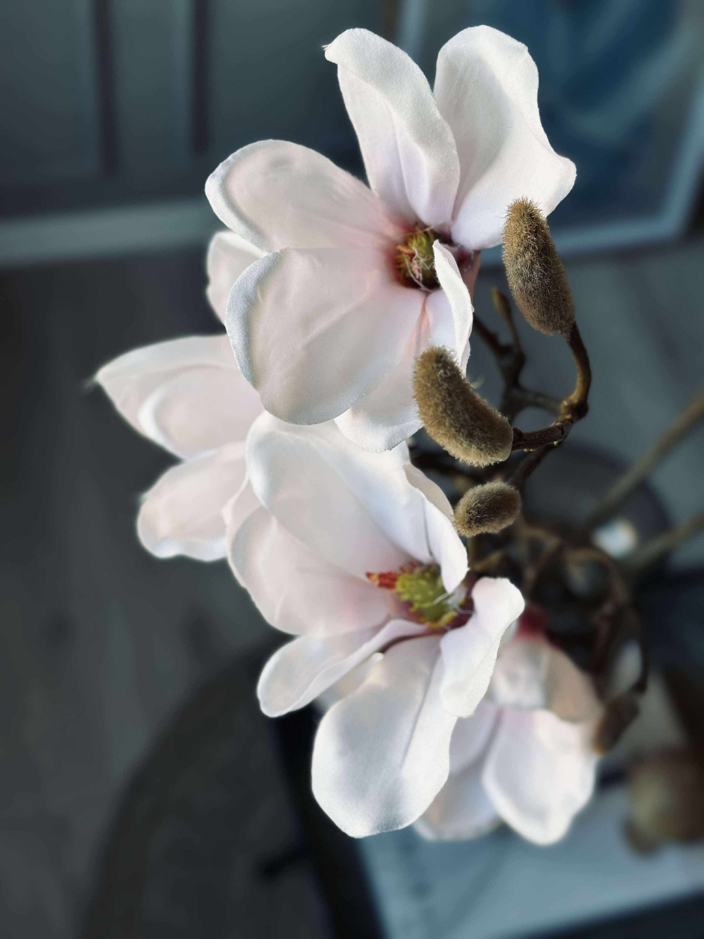 Magnolienzweig Pink - 92cm