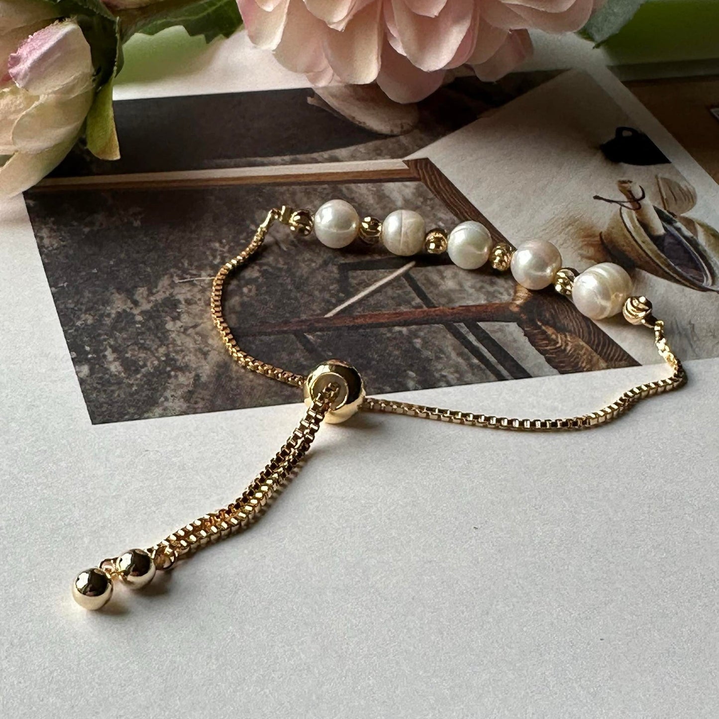 Armband Casja vergoldet