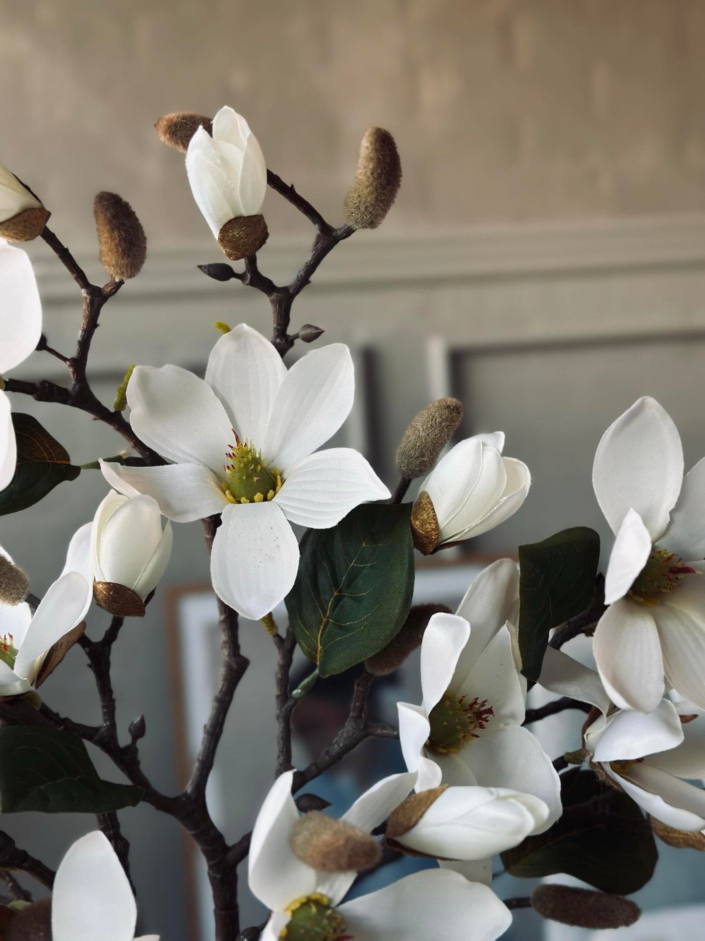 Magnolienzweig - 52cm