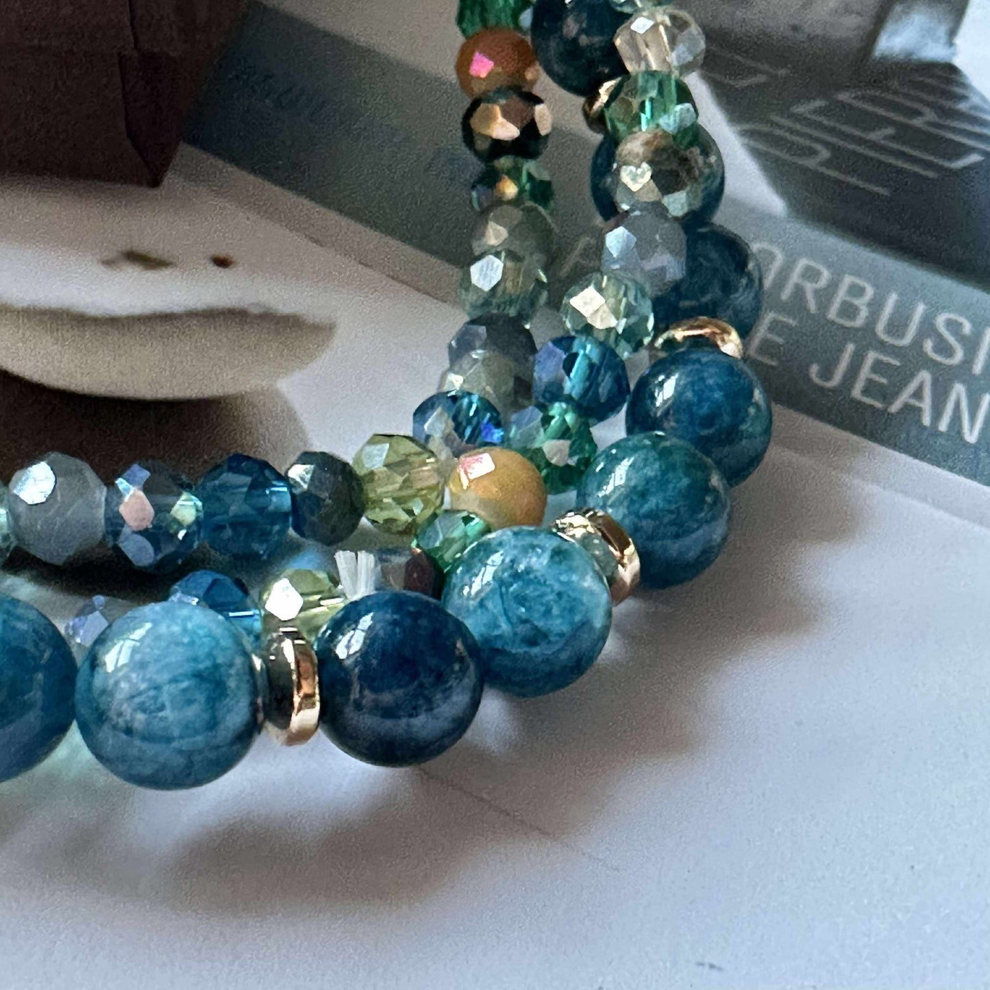 Armband Luna Sea Green – Set mit 3 Stück