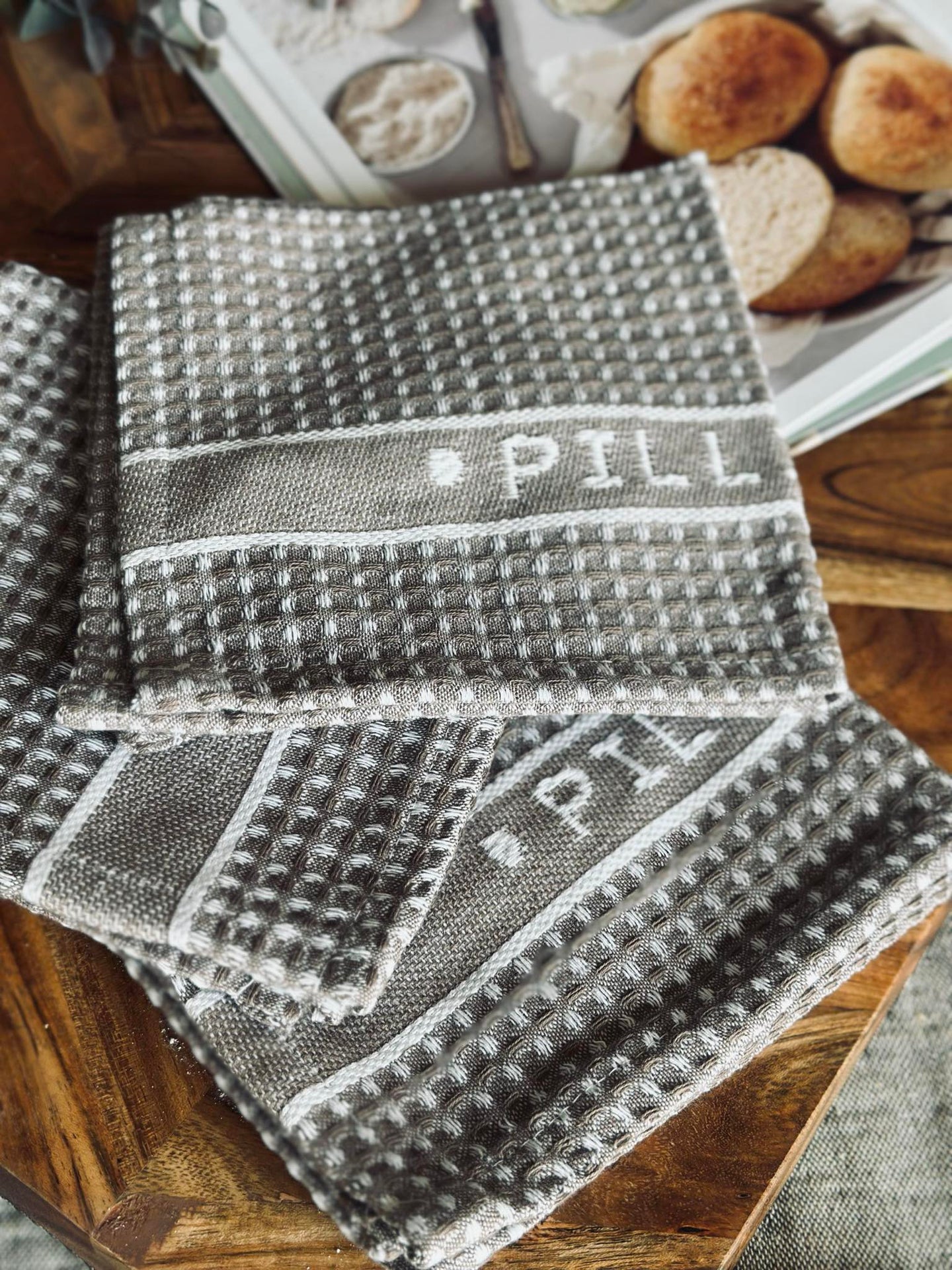 Spültücher Set mit 3 Stk - Waffelstruktur