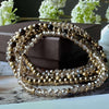 Armband Ofelia Tiger Eye - Set mit 5 Armbändern