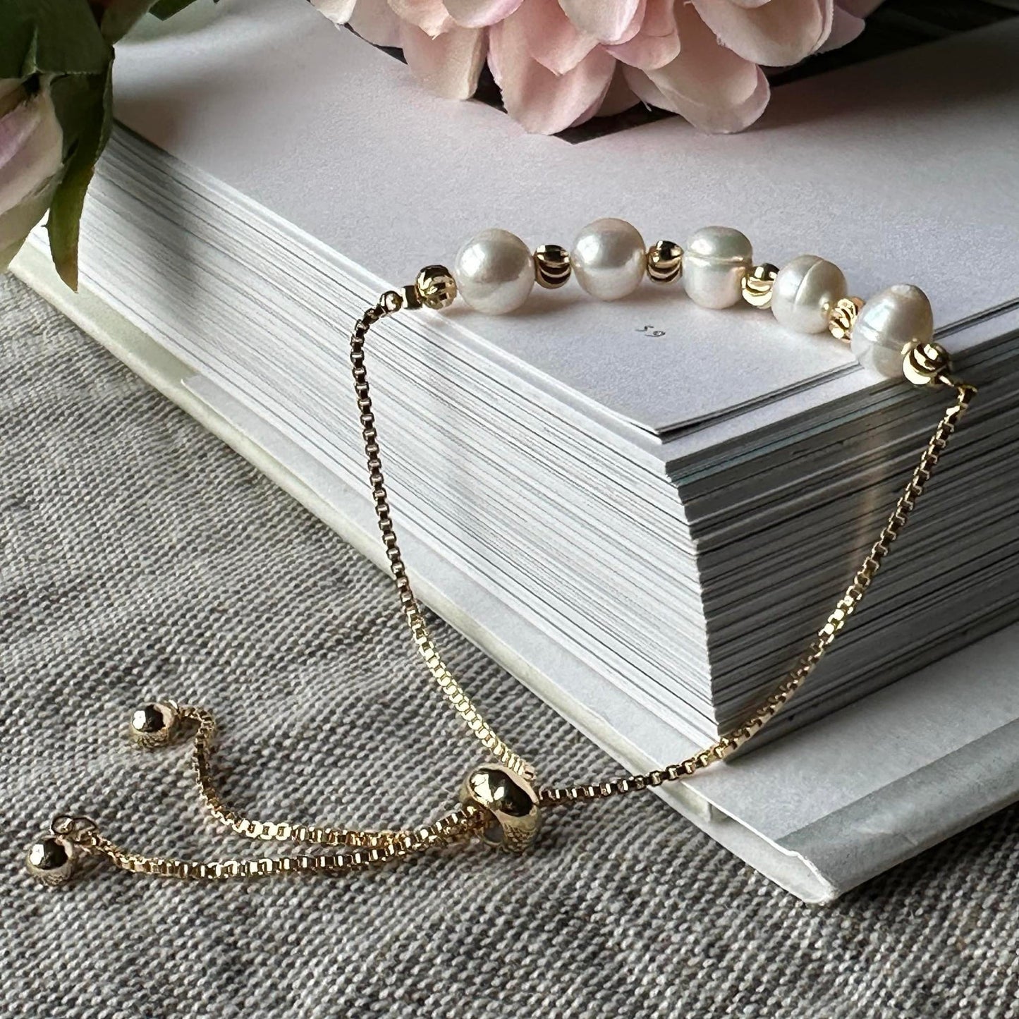 Armband Casja vergoldet
