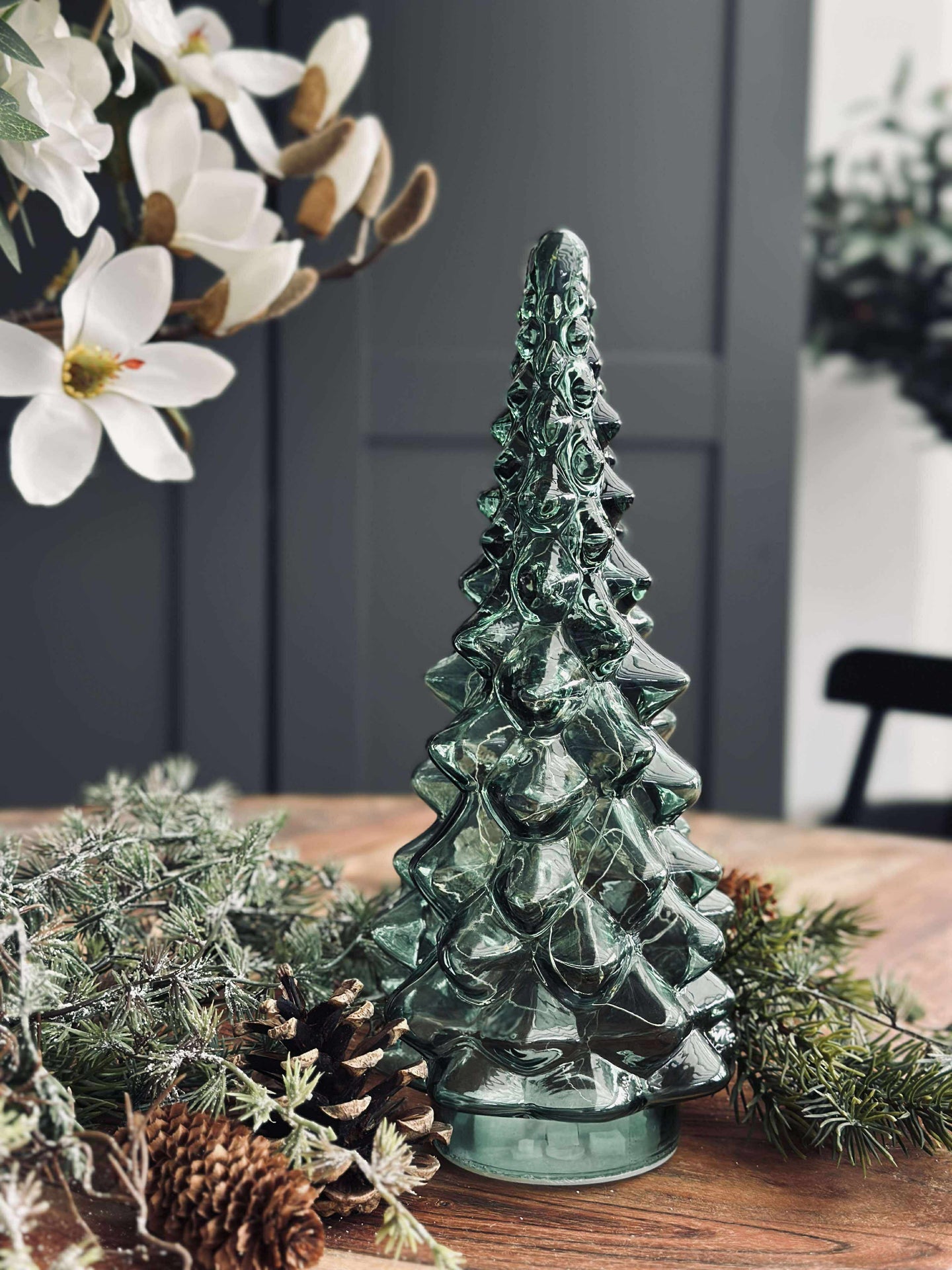 Weihnachtsbaum aus Glas