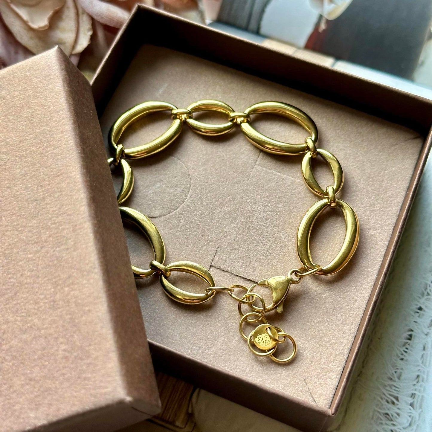 Armband GIO - Wasserfest - Vergoldet