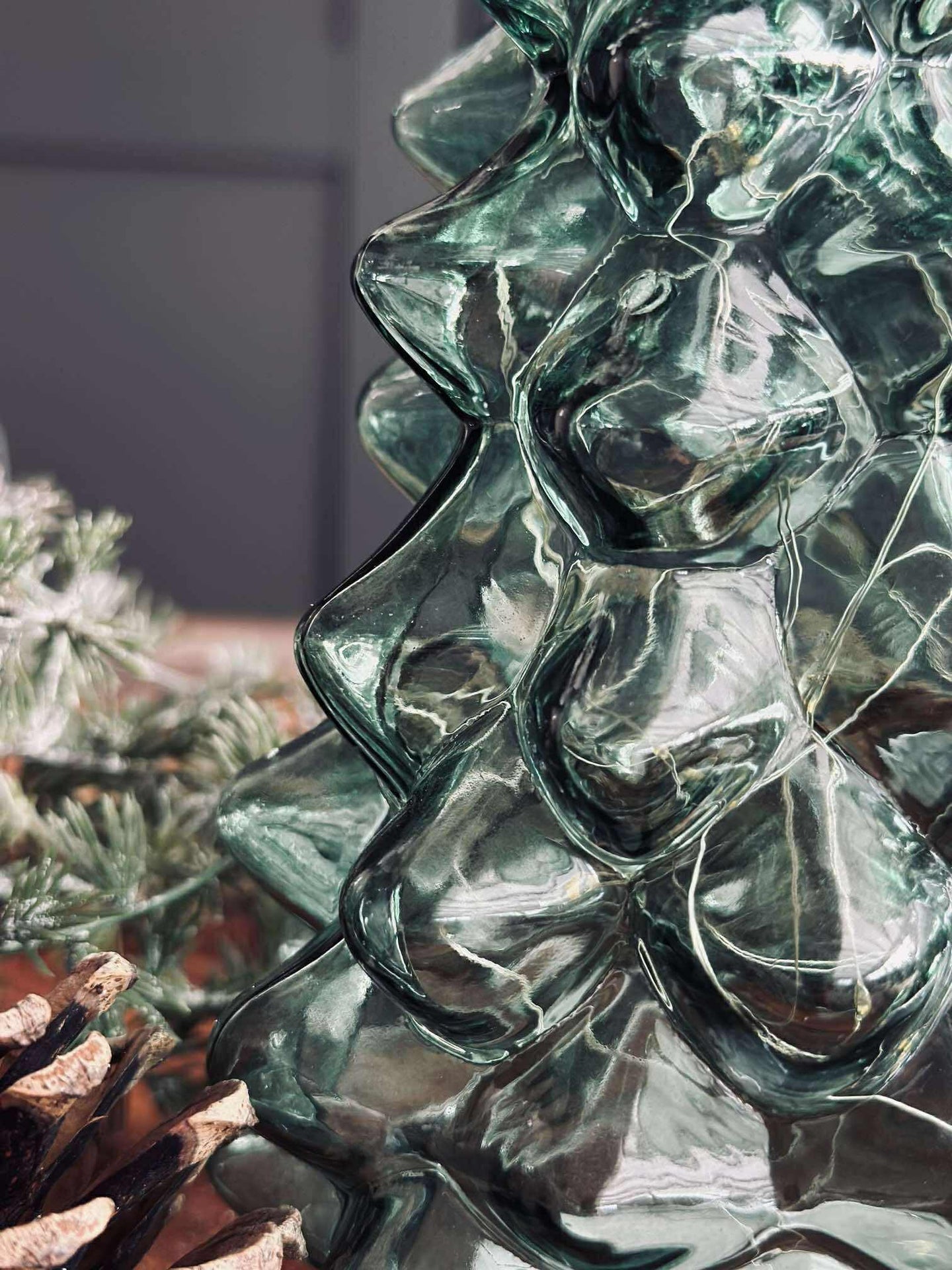 Weihnachtsbaum aus Glas