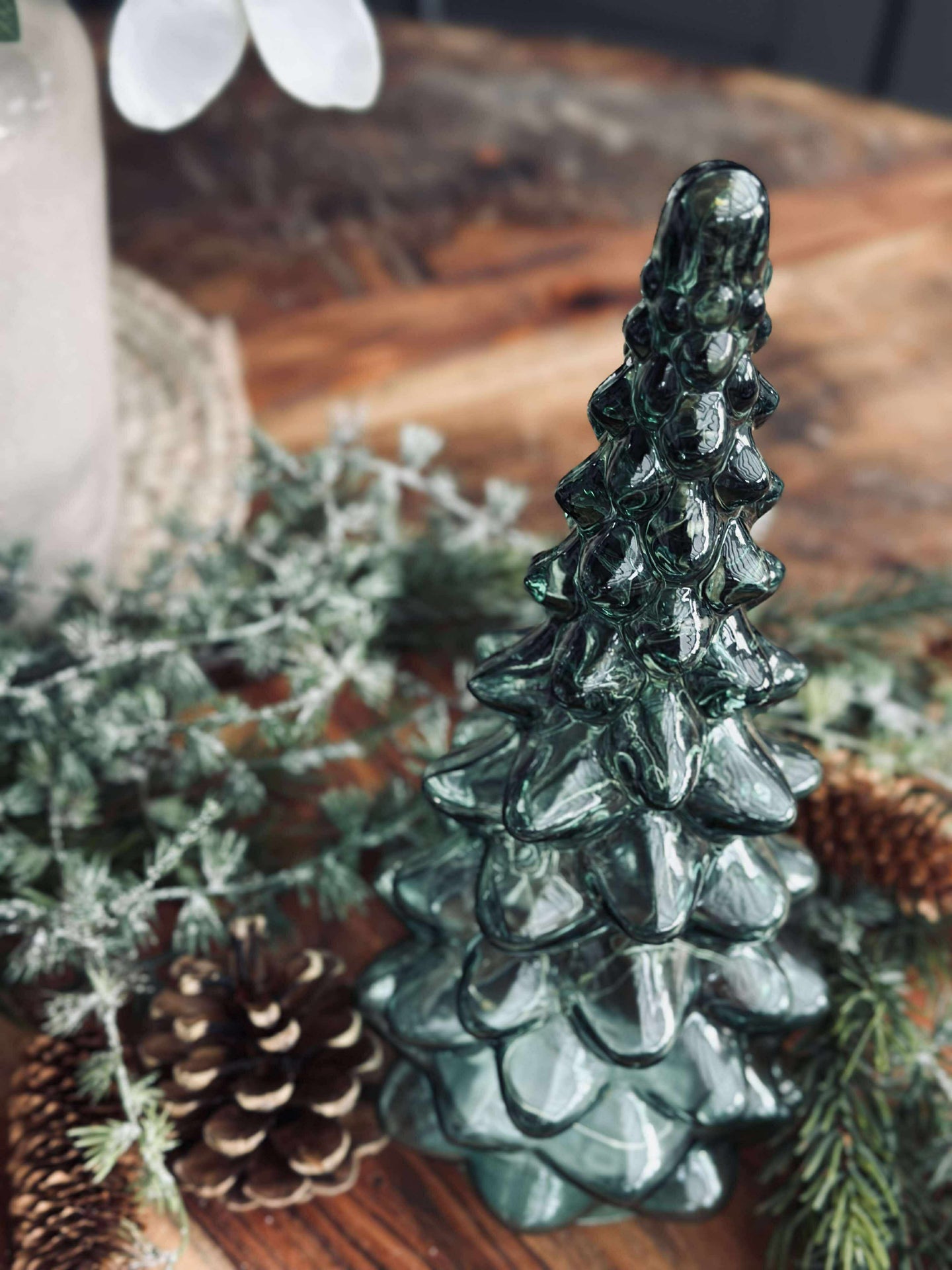 Weihnachtsbaum aus Glas