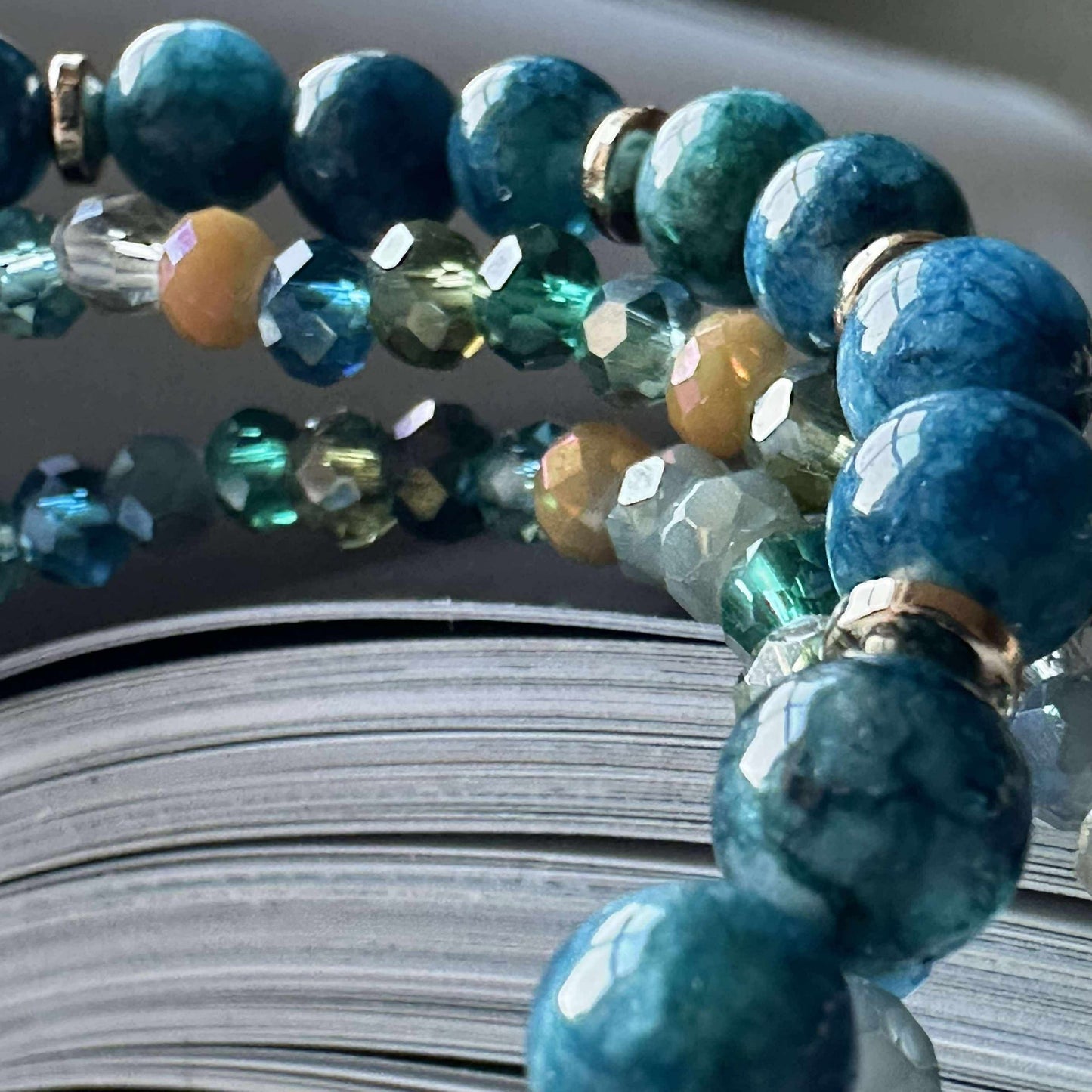 Armband Luna Sea Green – Set mit 3 Stück
