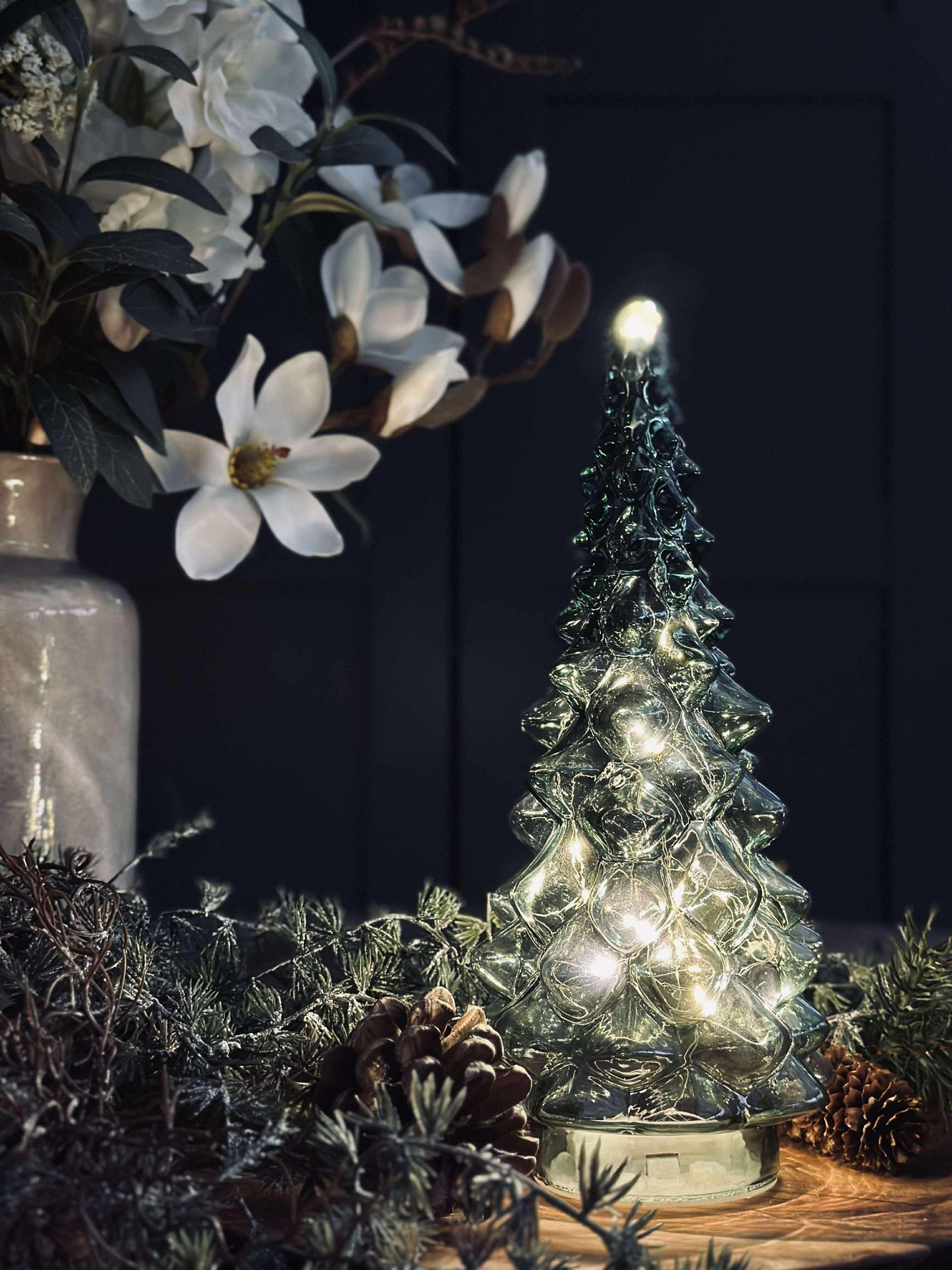 Weihnachtsbaum aus Glas