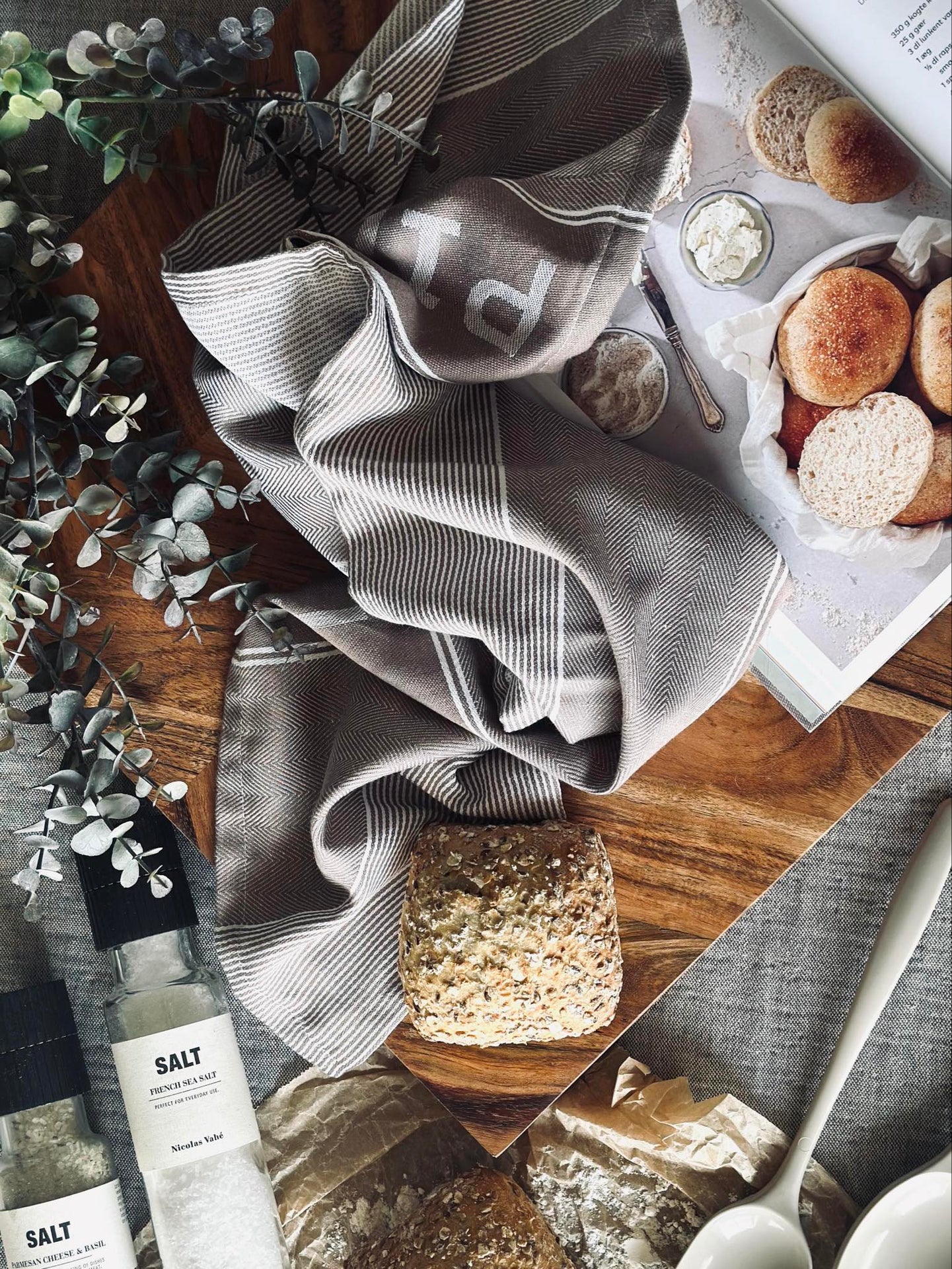 Geschirrtuch - Fungi/weiß - 1 St.