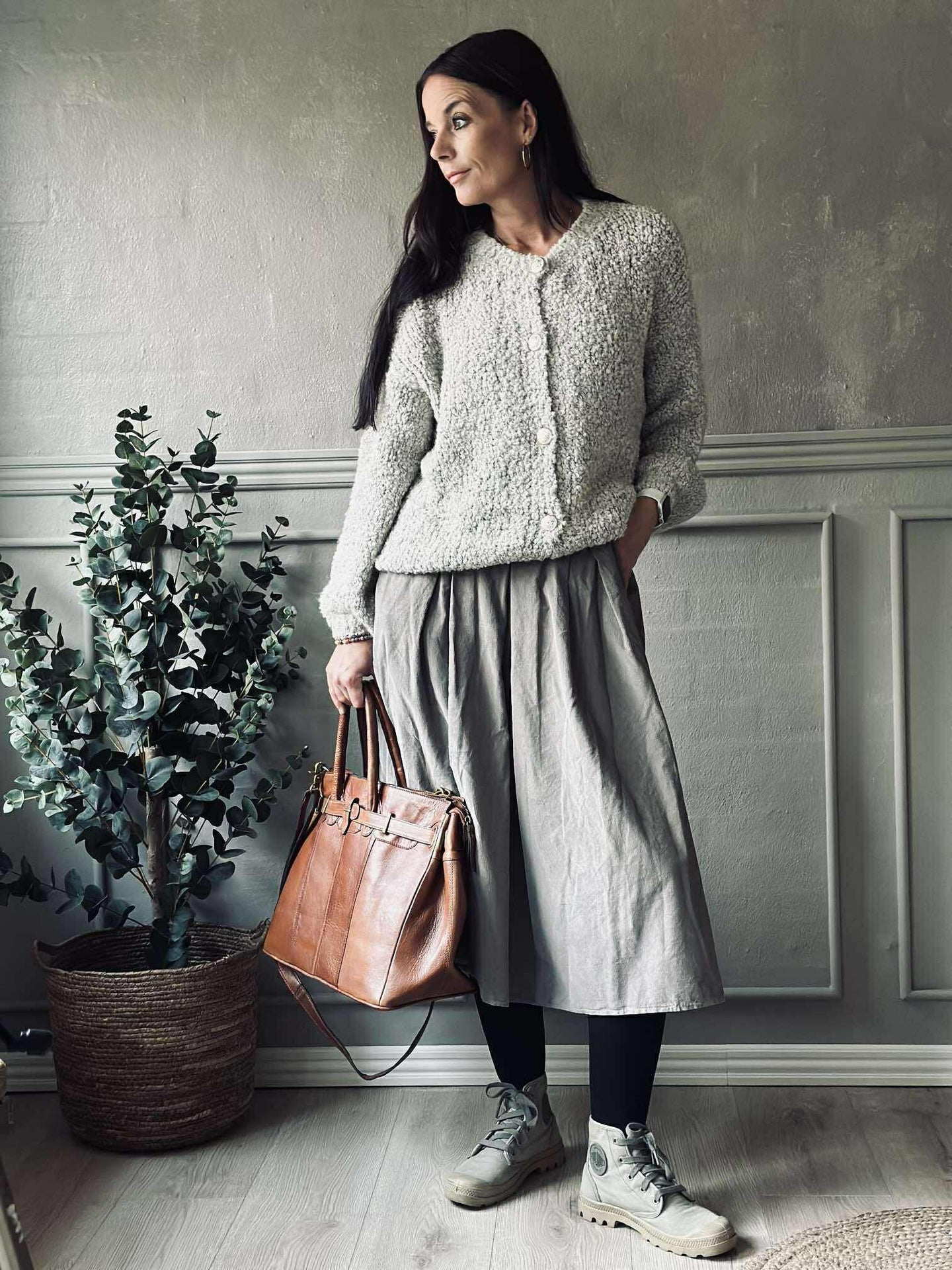 Cardigan Rosalie Almond