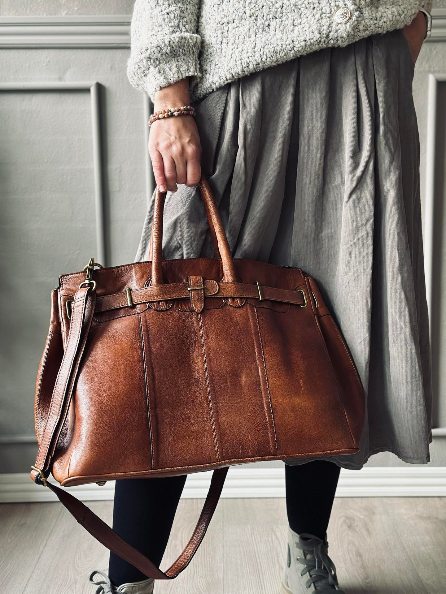 Arbeitstasche Mada Big walnut