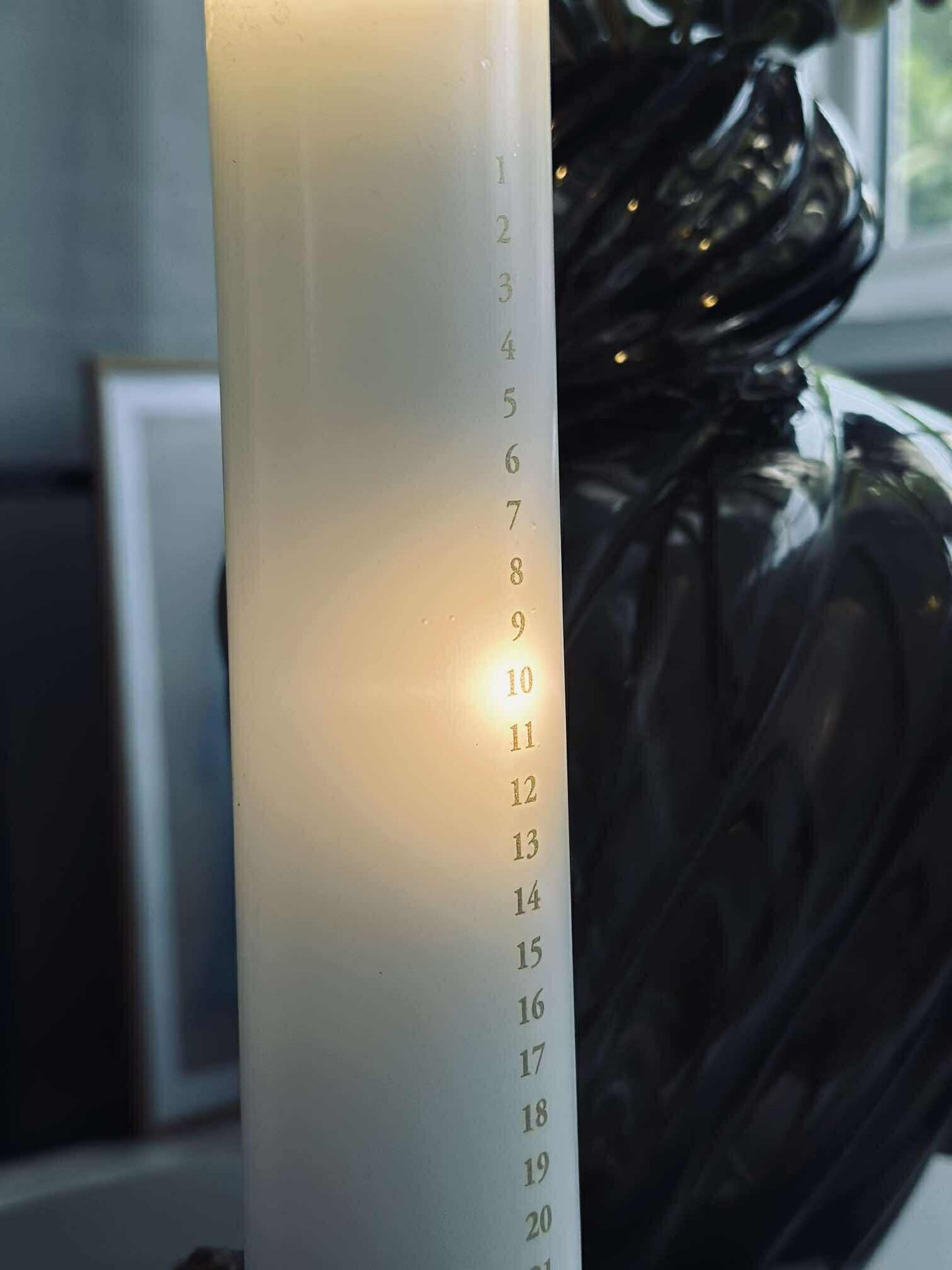 LED Kalenderkerze inkl. Fernbedienung