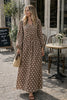 Kleid Melina - Dot taupe