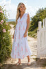Kleid Anika Strib - Blau
