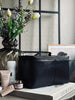 Klassische Kosmetiktasche - Black / Black
