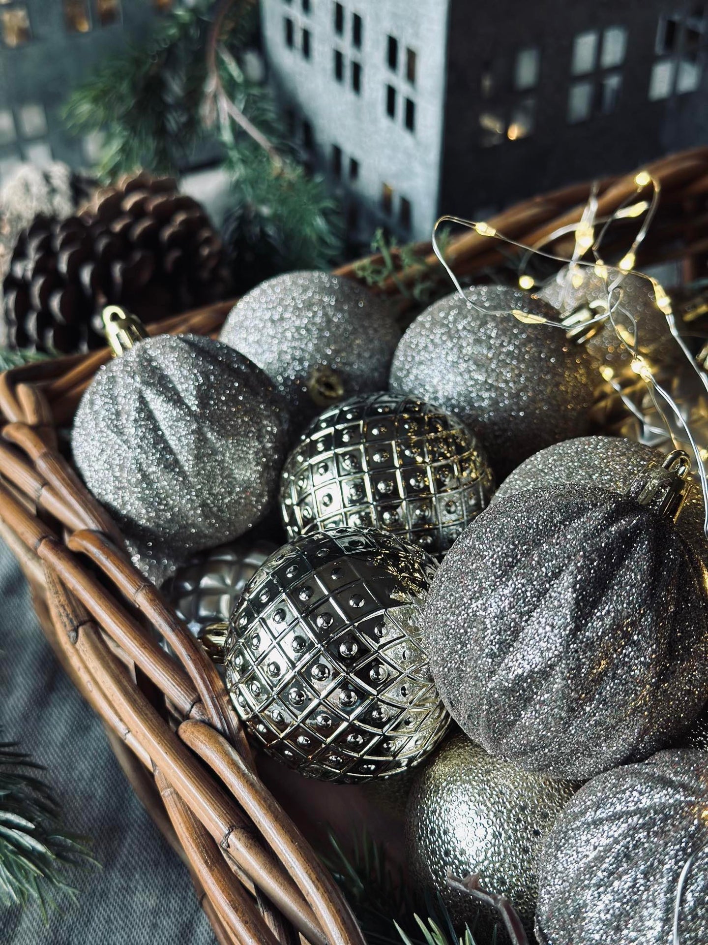 Weihnachtskugel-Mixbox 35 Stk.