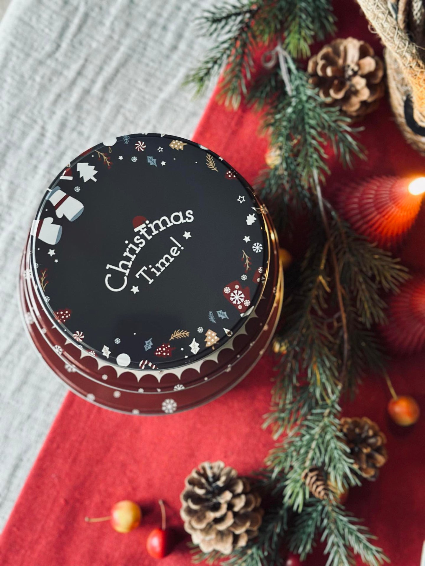 Keksdosen Weihnachten - Set aus 3 Stk.