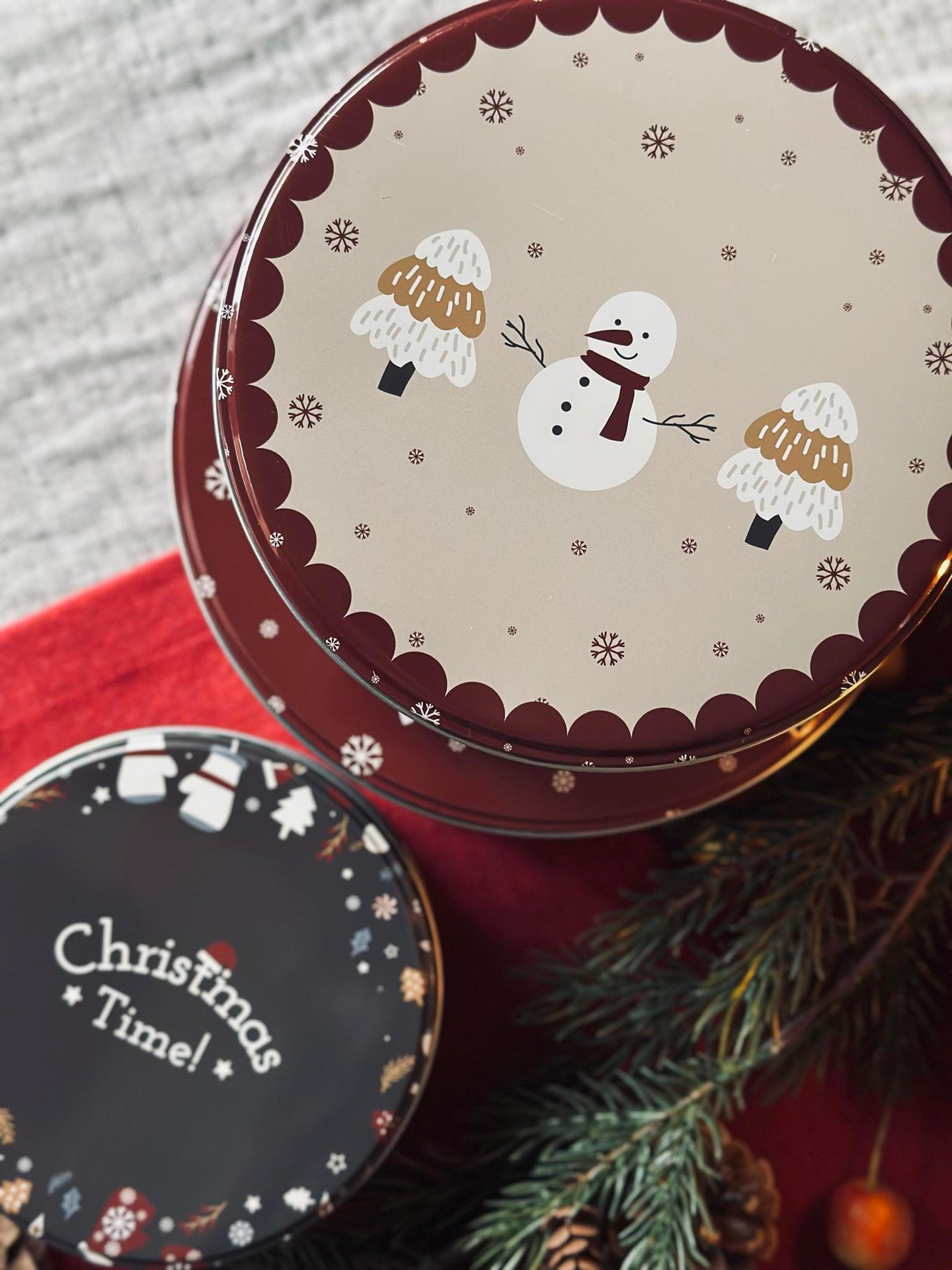 Keksdosen Weihnachten - Set aus 3 Stk.