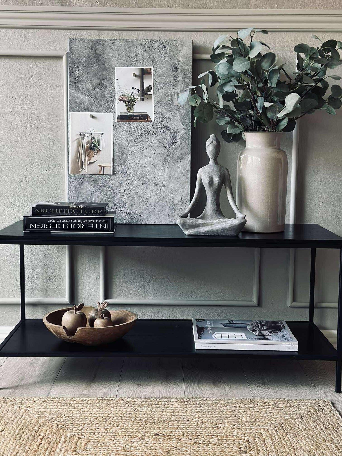 Magnettafel 40x60 - Beton-Look