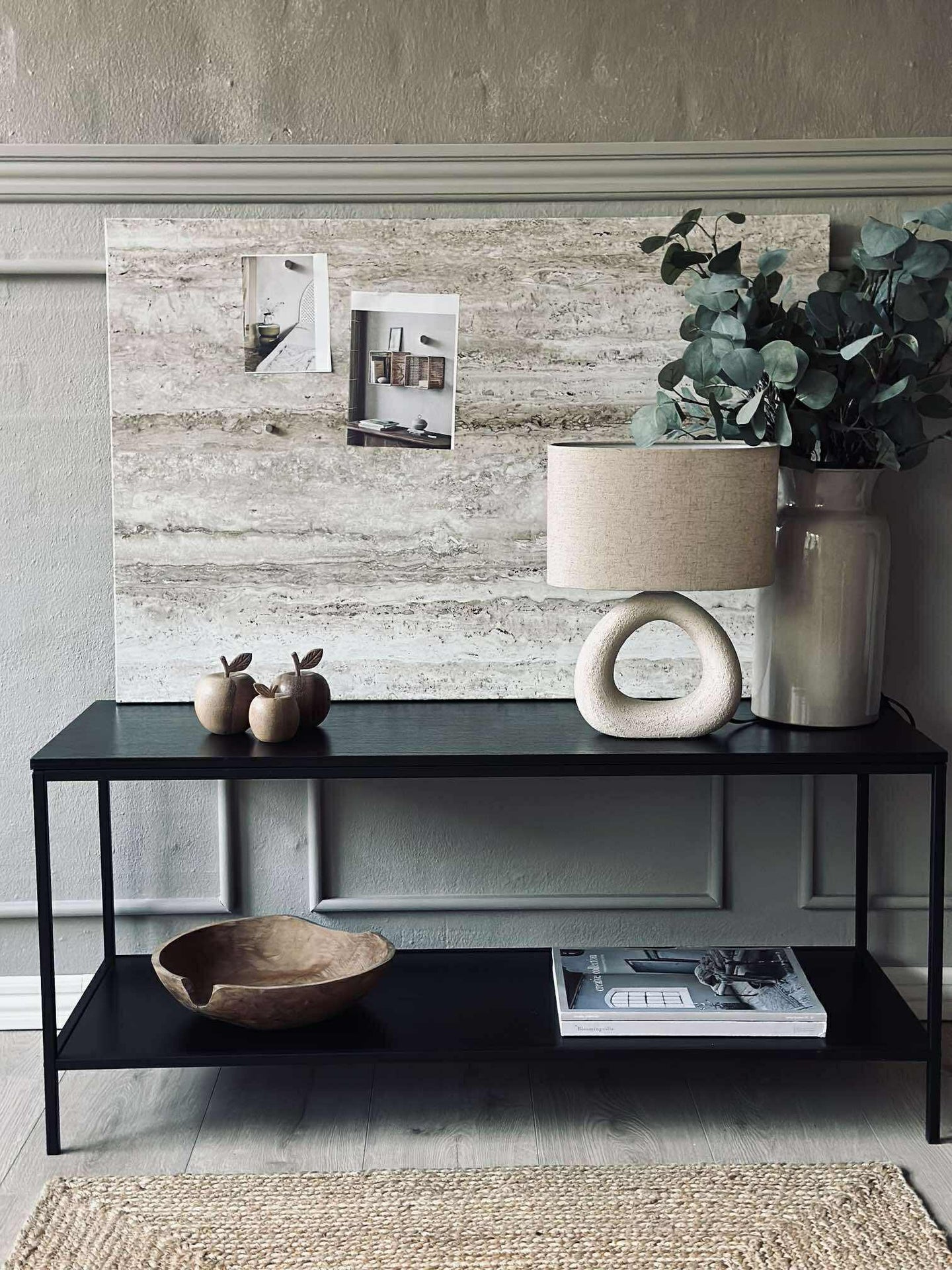 Magnettafel 60x90 - Travertin