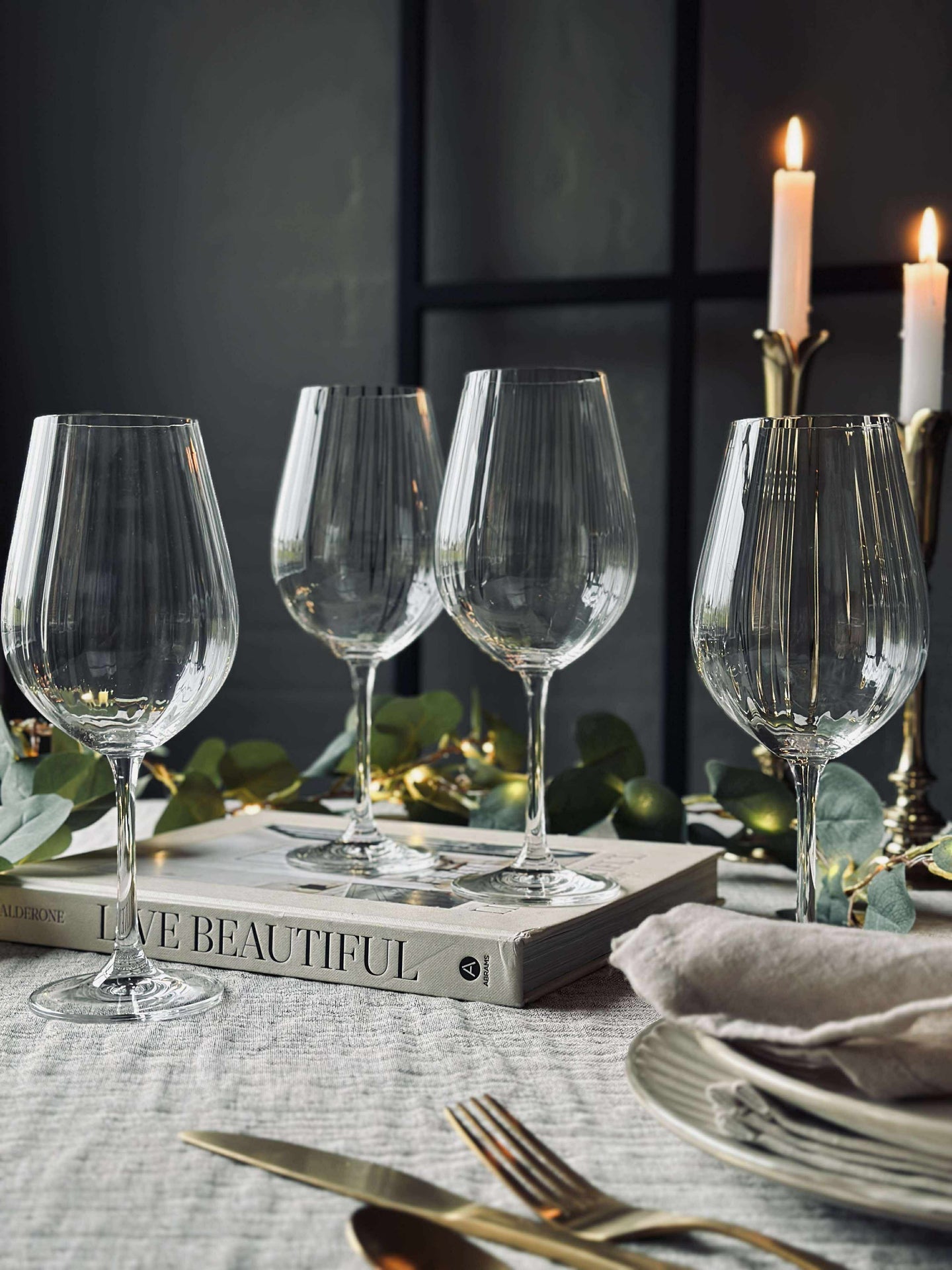 Weißweinglas CRYSTAL - Set mit 4 Stk.