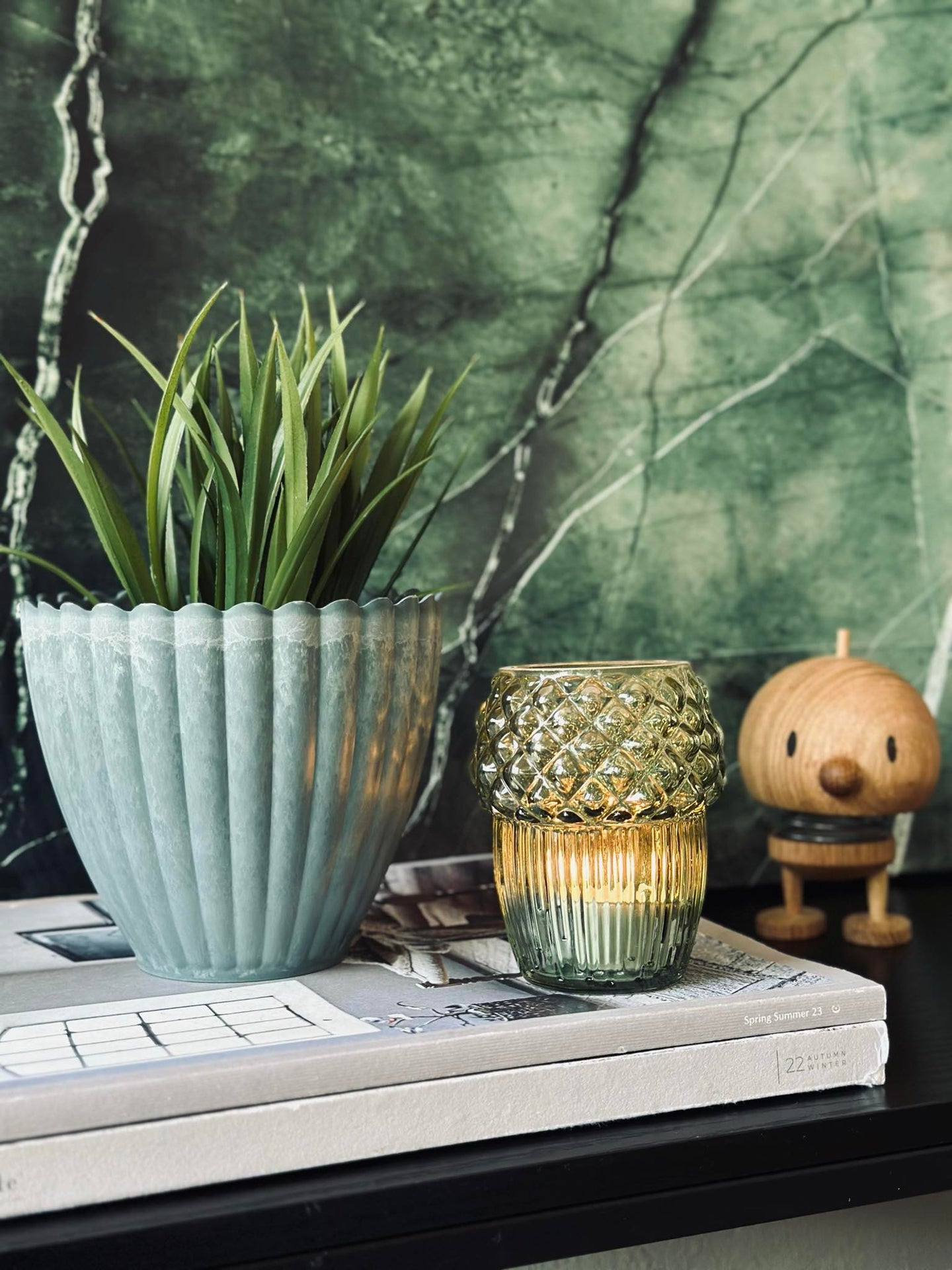 Topf im Beton-Look