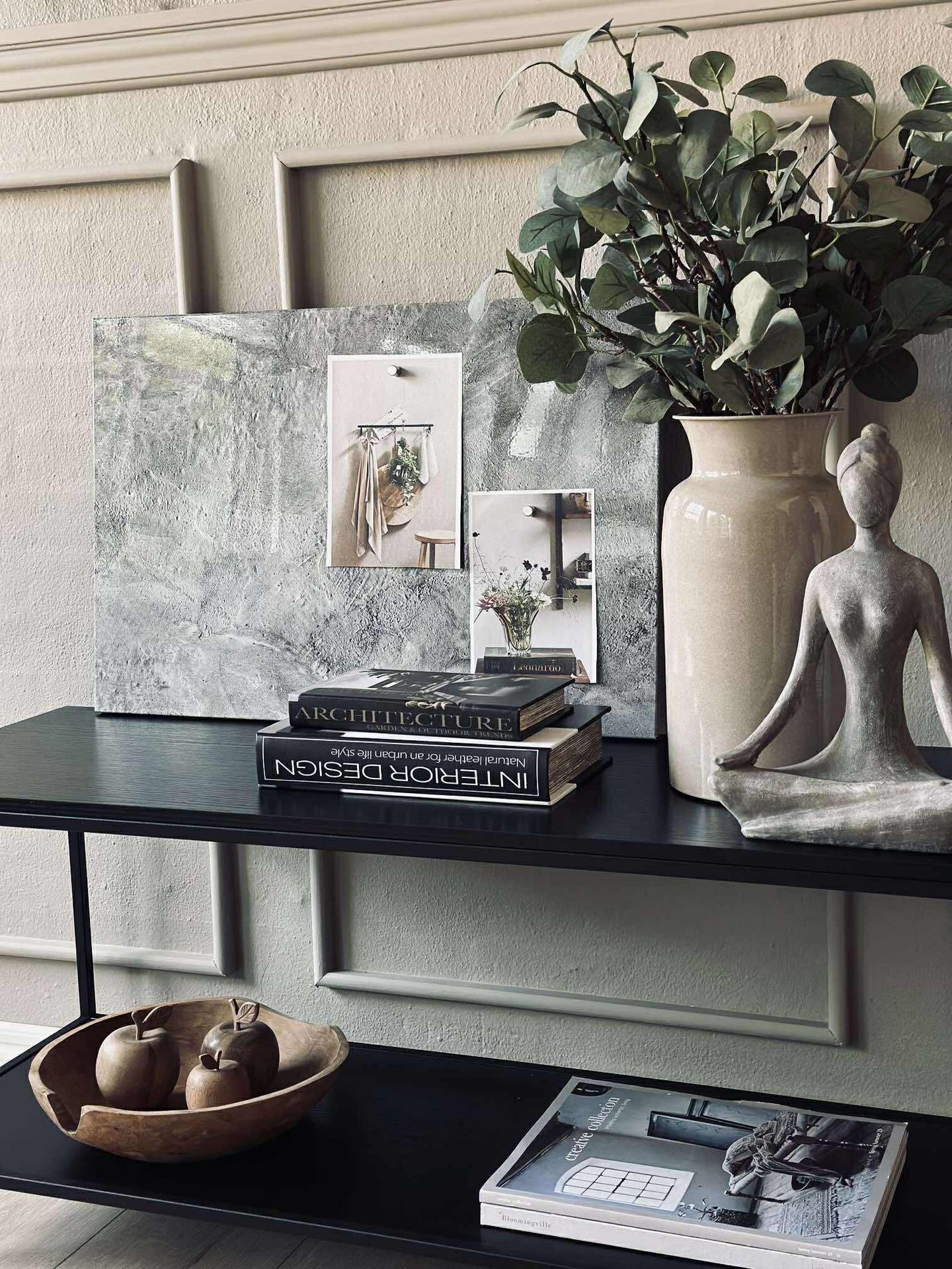 Magnettafel 40x60 - Beton-Look