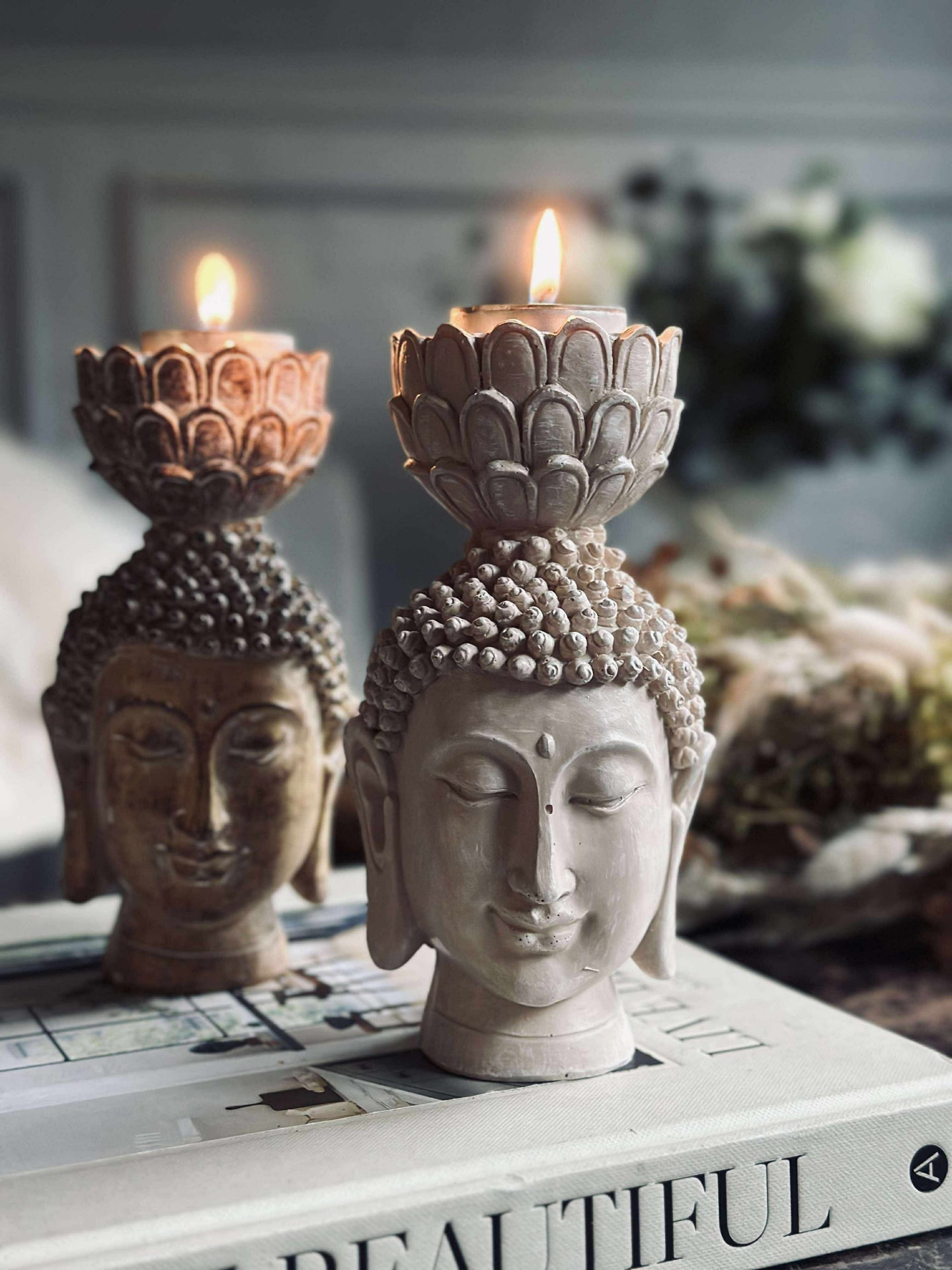 Teelichthalter Buddha klein - MIX