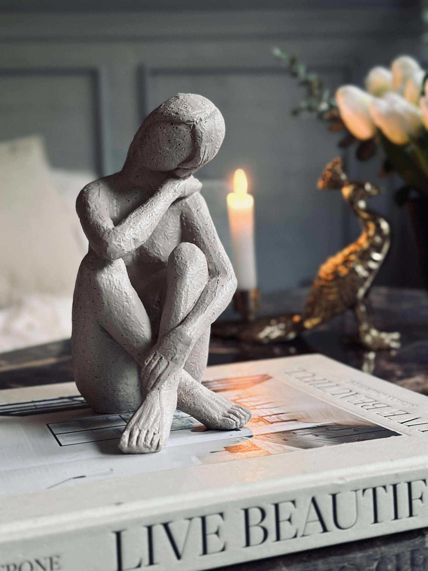 Figur - Beige-Mix