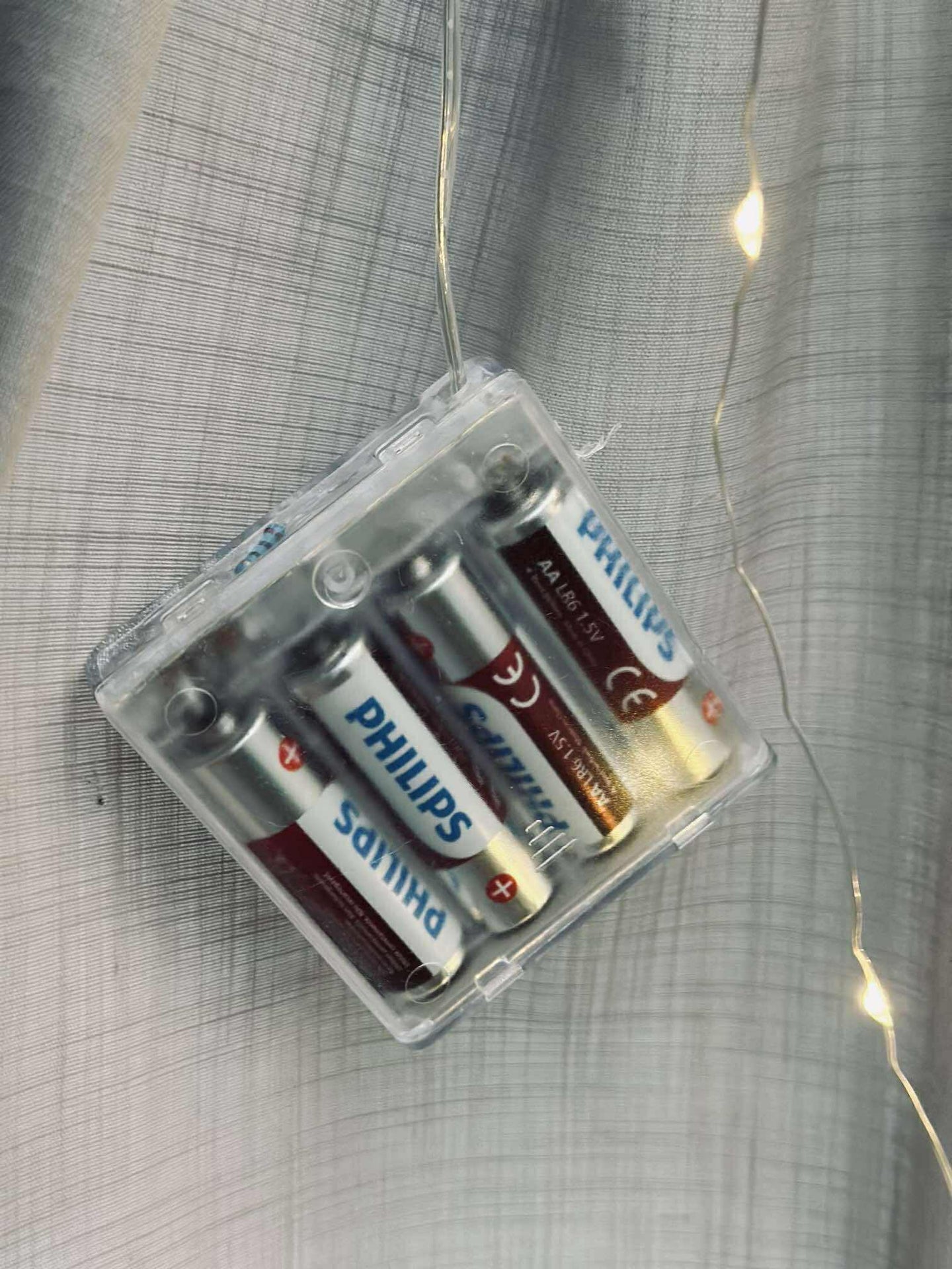 Hängende Lichterkette mit 160 LED-Lichtern