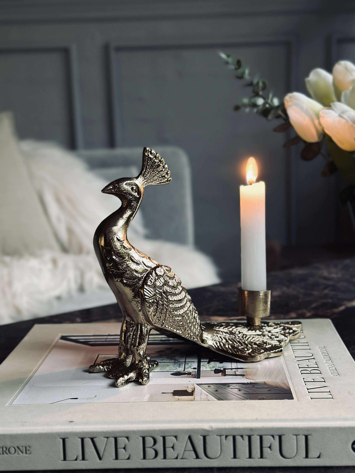 Kerzenhalter PEACOCK