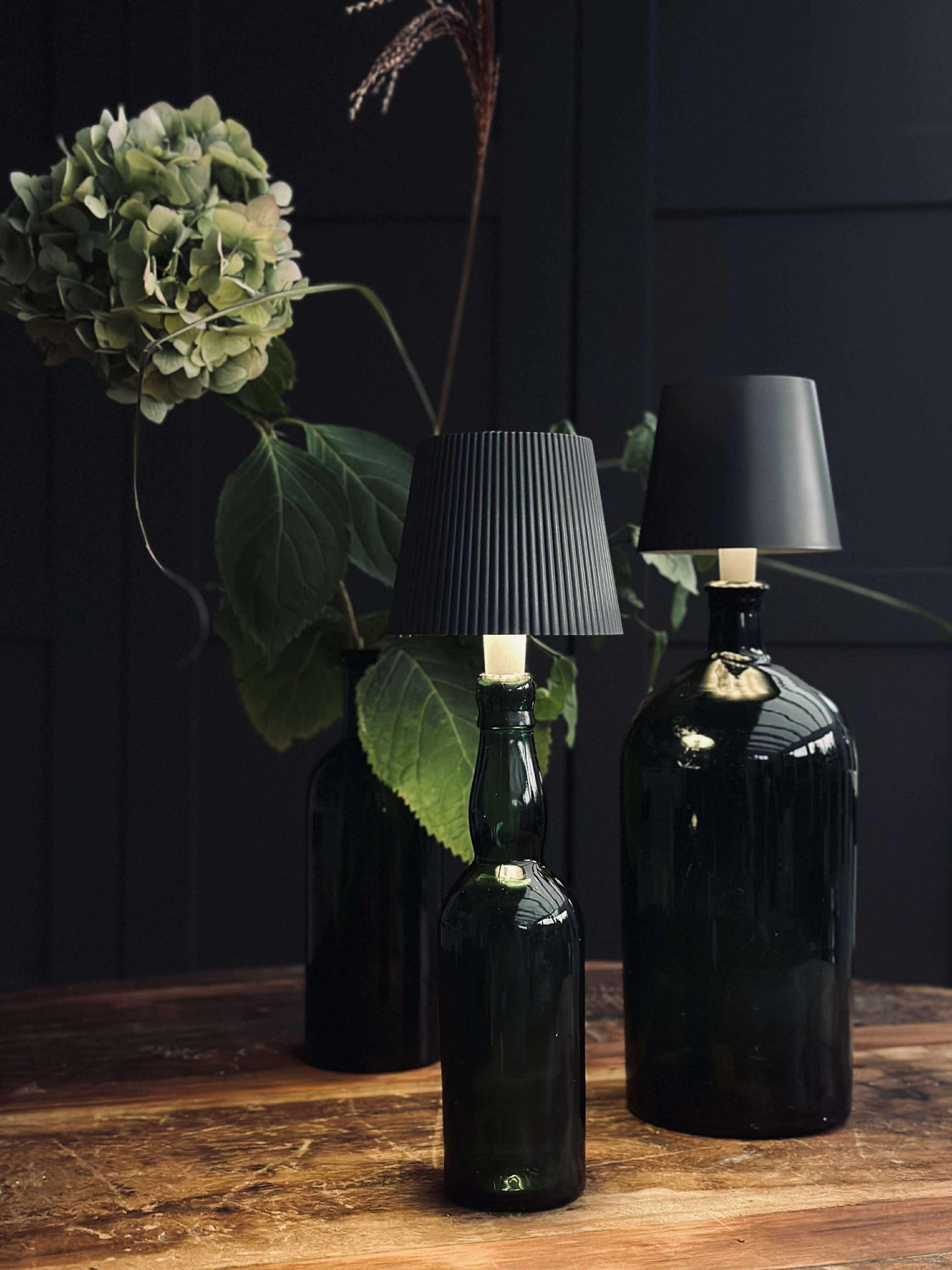 LED-Lampe für Weinflasche - Grau MIX