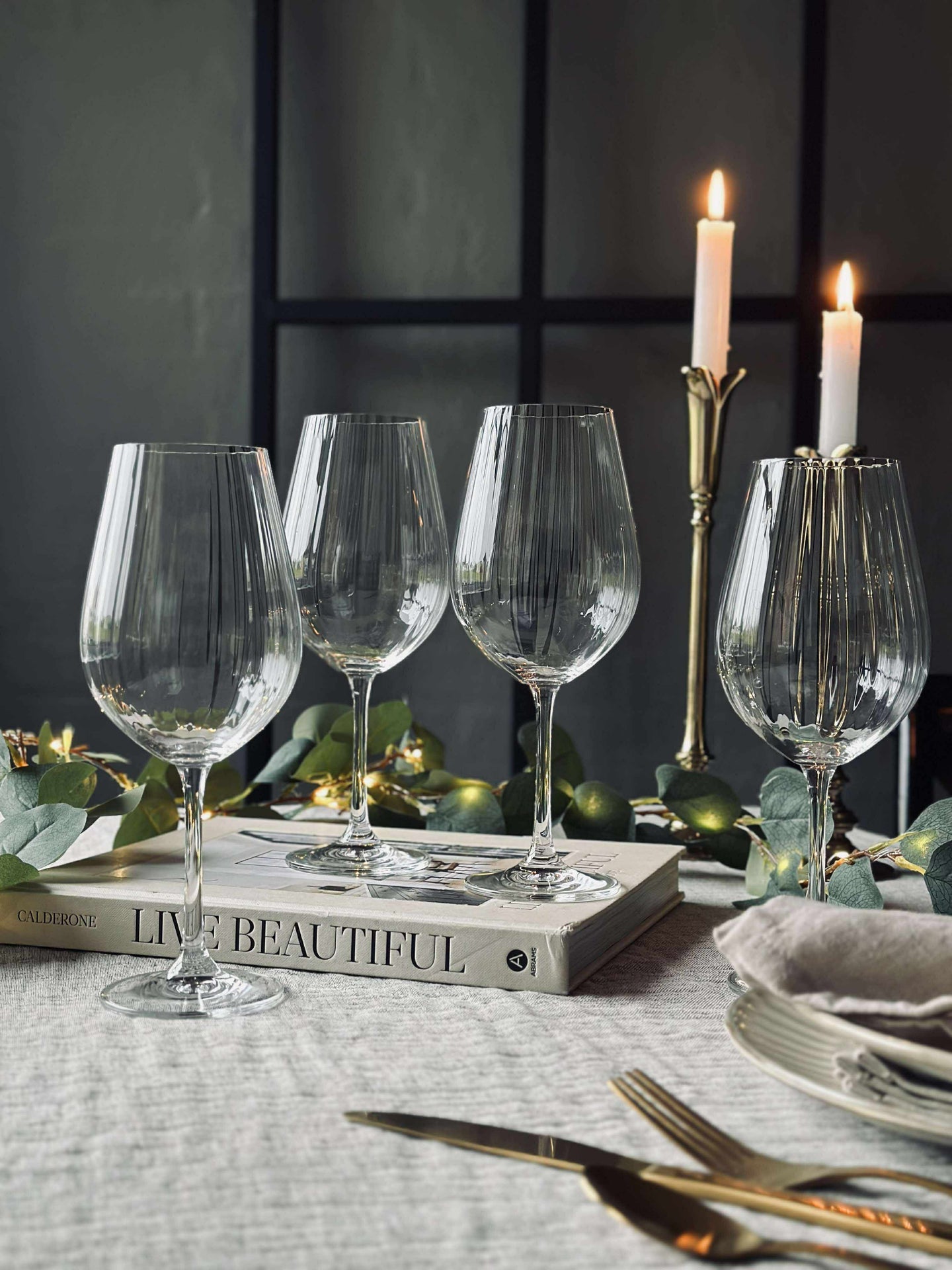 Weißweinglas CRYSTAL - Set mit 4 Stk.