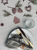Weihnachtstischdecke Stickerei - 140x240