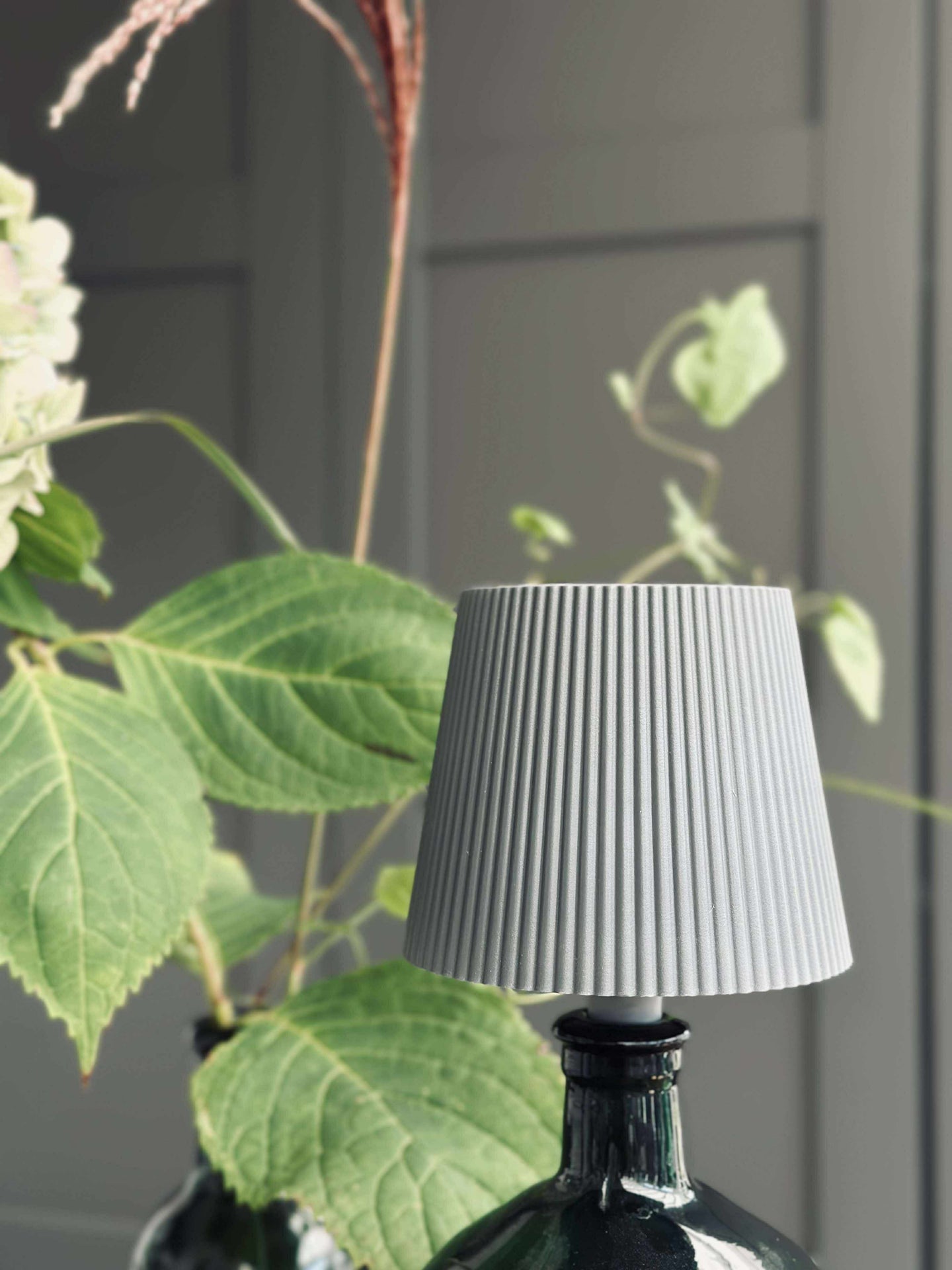 LED-Lampe für Weinflasche - Grau MIX