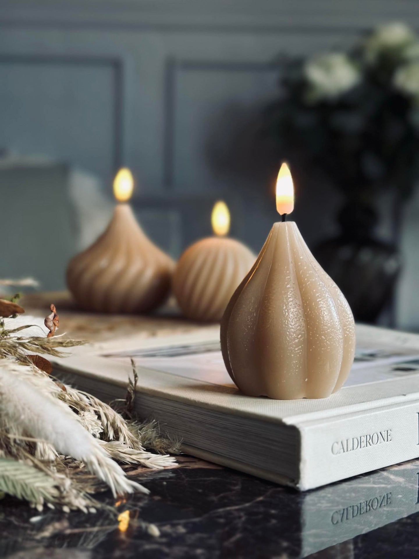 LED Onion Kerze - mehrere Farben