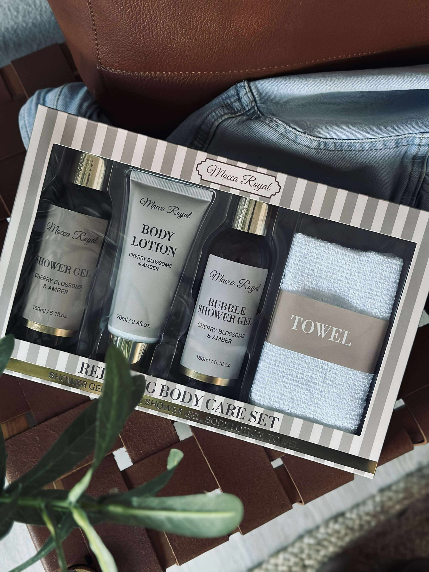 Geschenkset , Badset mit 5 Teilen - MIX