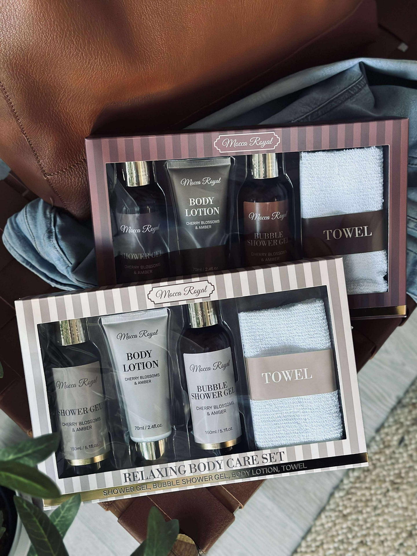 Geschenkset , Badset mit 5 Teilen - MIX