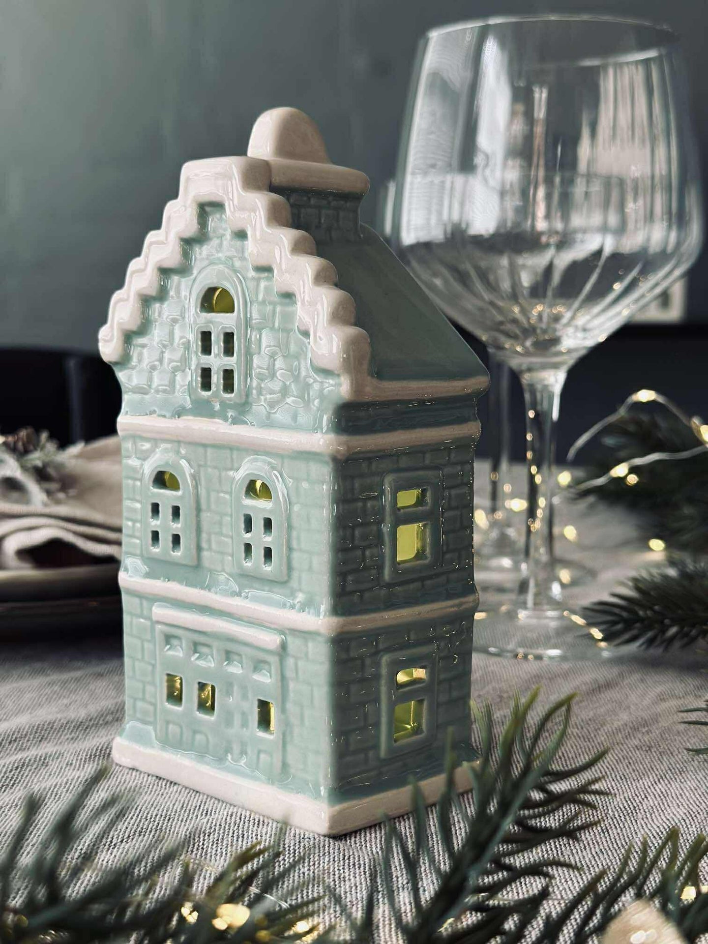 Lichthaus mit LED - Pastel Color MIX