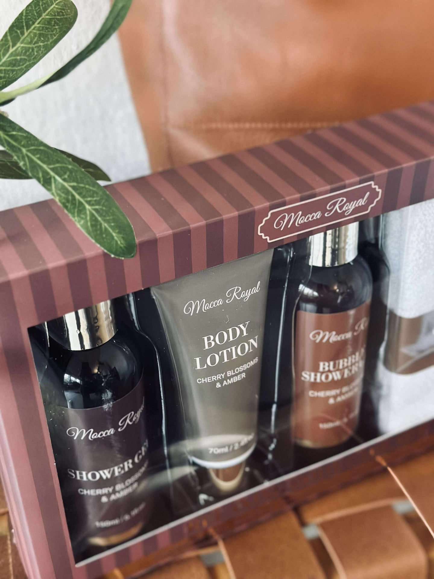 Geschenkset , Badset mit 5 Teilen - MIX